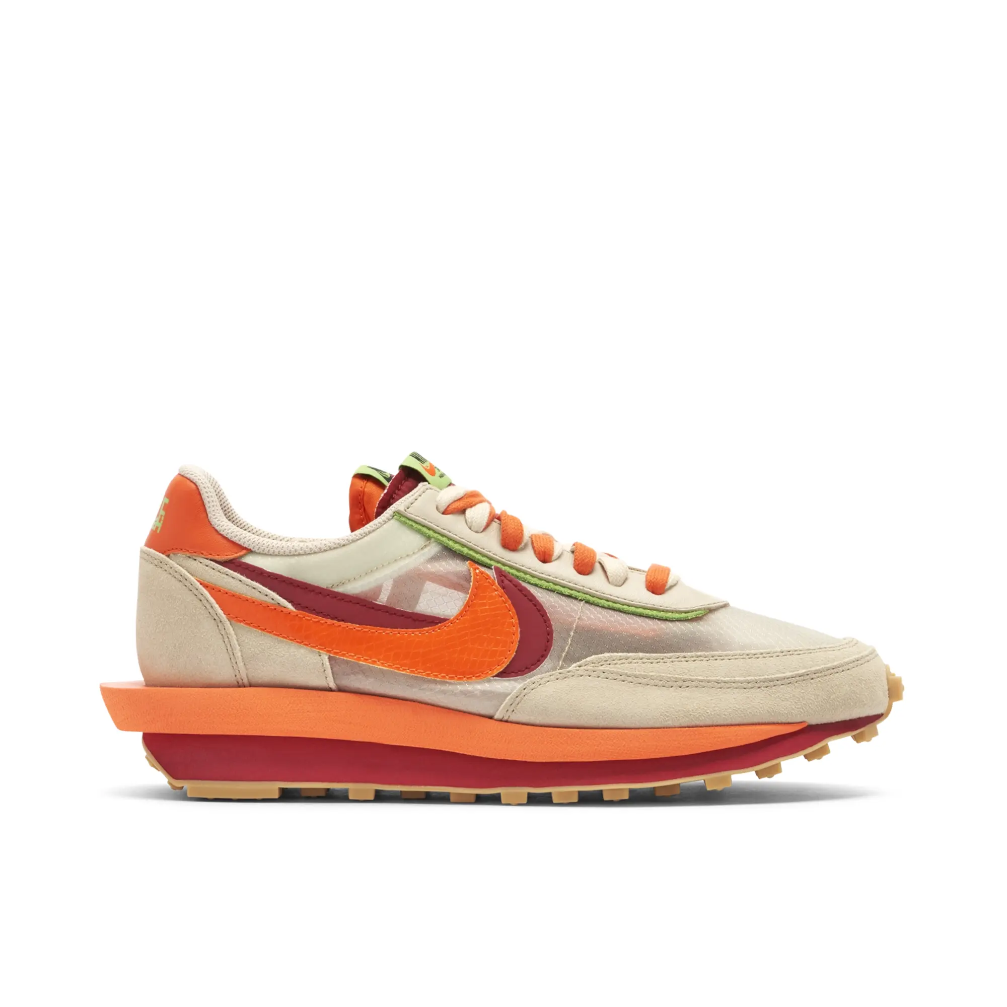 Nike Nike LDWaffle x CLOT x Sacai Net Orange Blaze