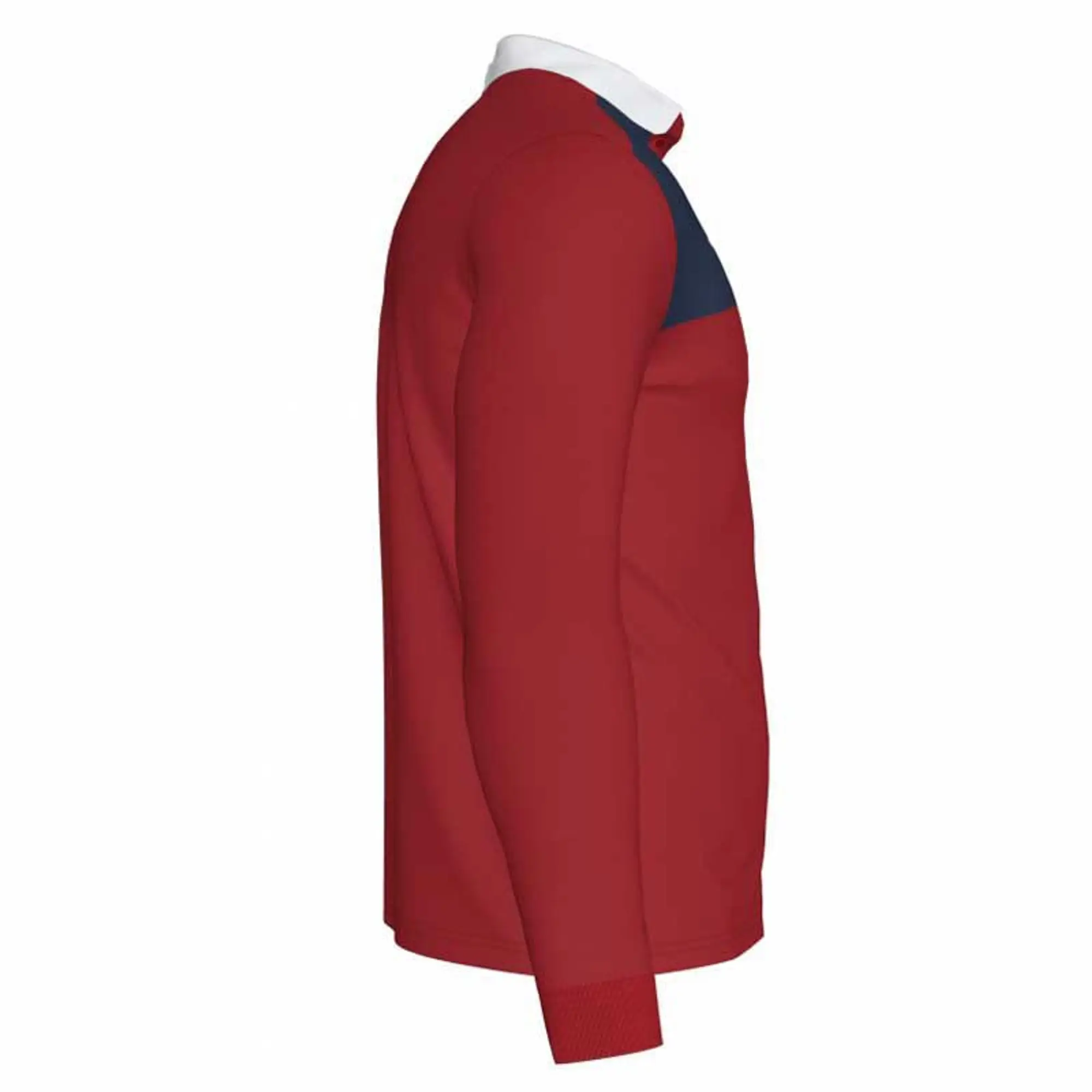 Joma Winner Ii Long Sleeve Polo  - Red,Blue