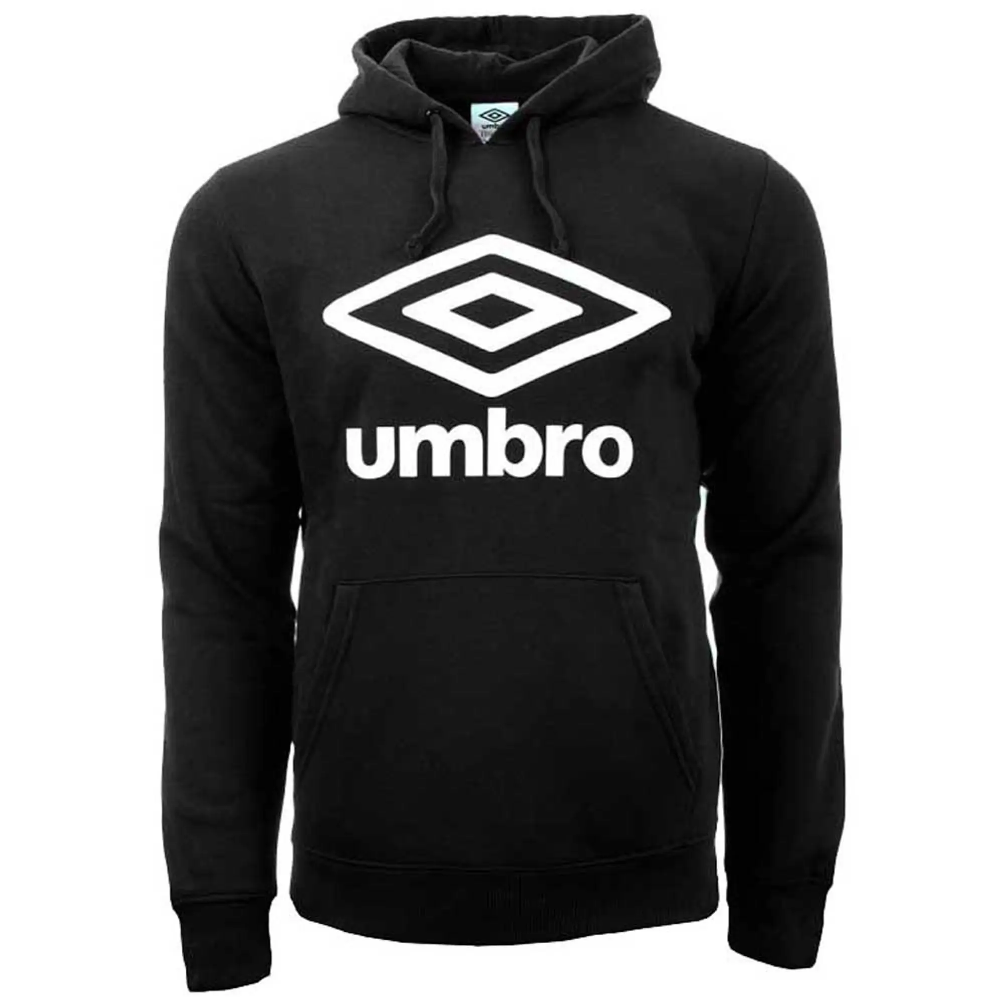 Umbro Large Logo Hoodie  - Black