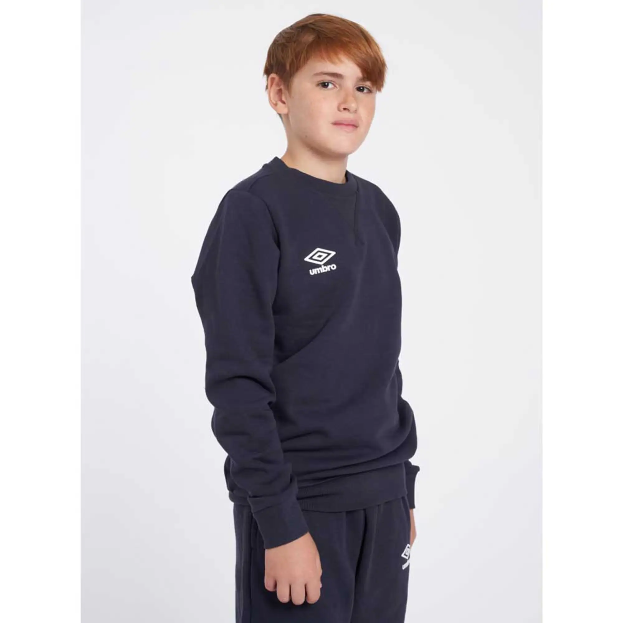 Umbro Fleece Small Logo Sweatshirt  - Blue