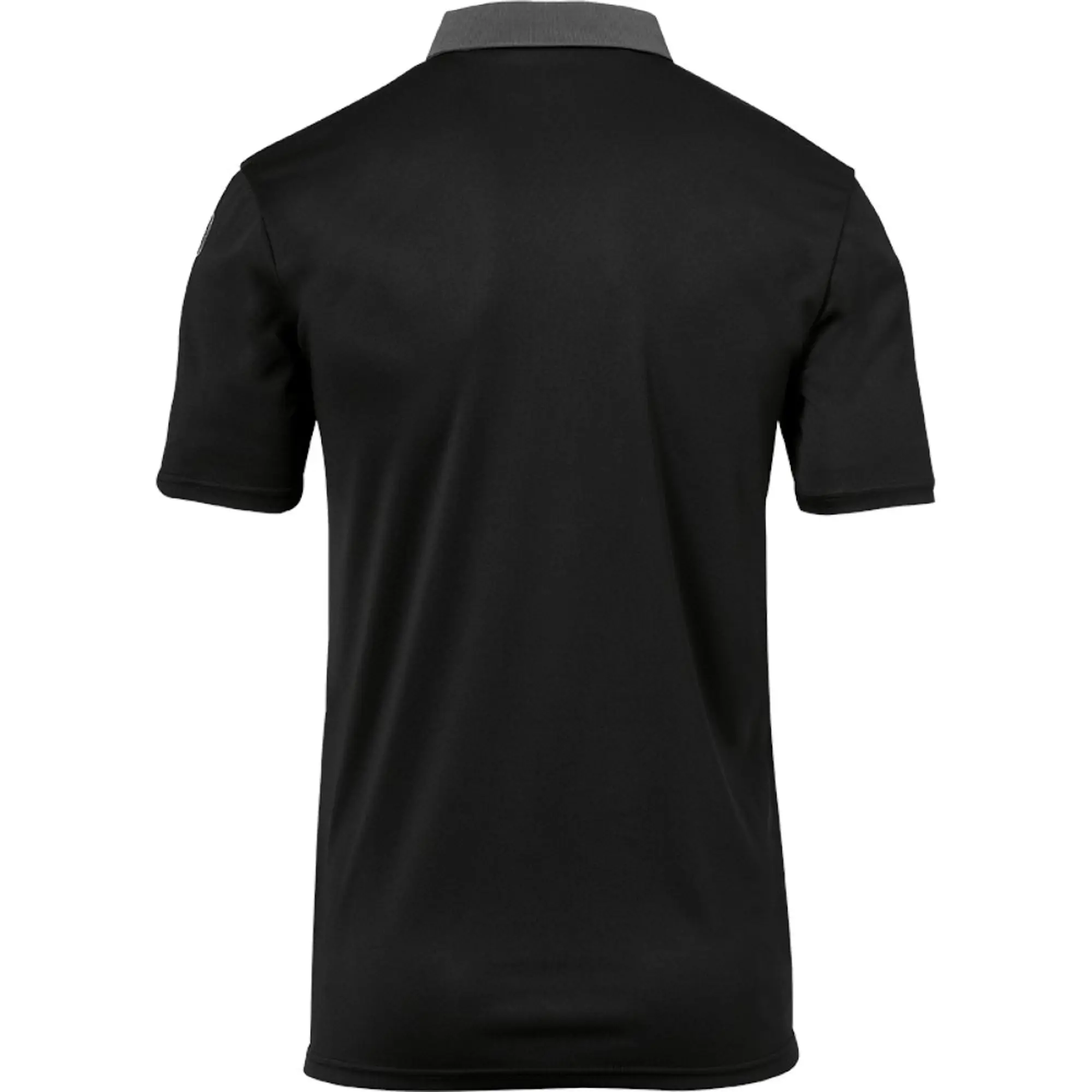 Uhlsport Offense 23 Short Sleeve Polo  - Black