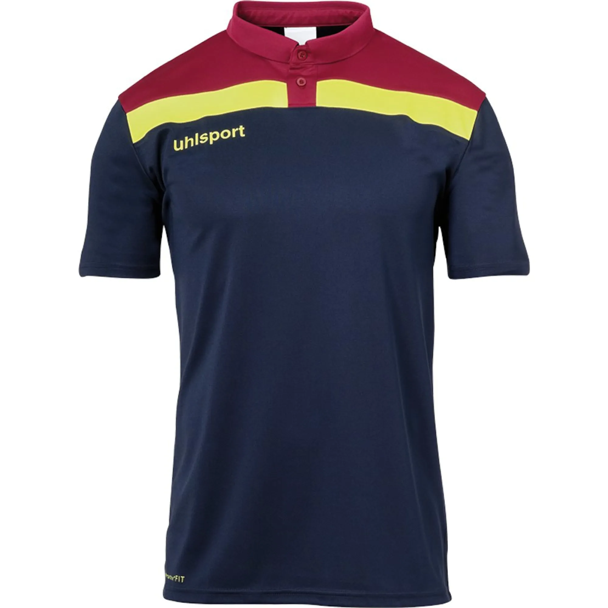 Uhlsport Offense 23 Short Sleeve Polo  - Blue