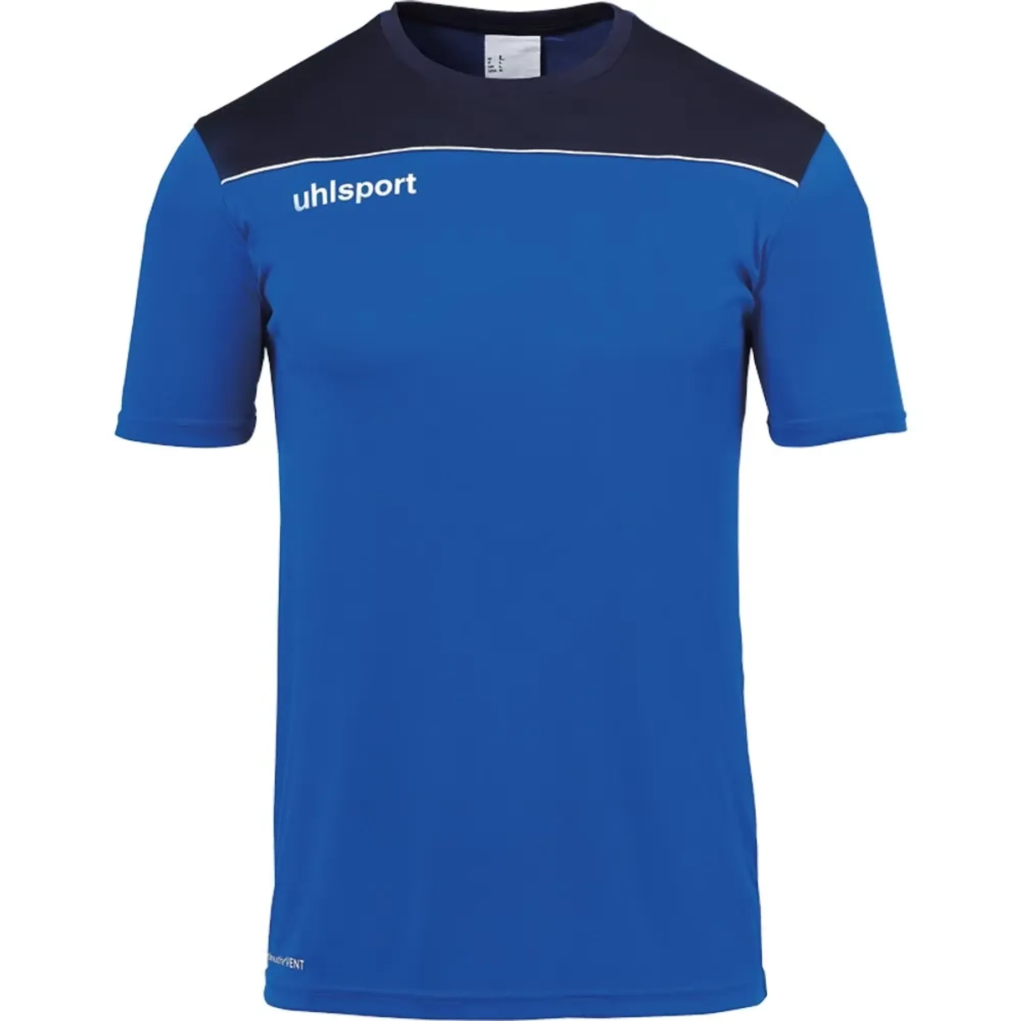 Uhlsport Offense 23 Poly Short Sleeve T-shirt  - Blue