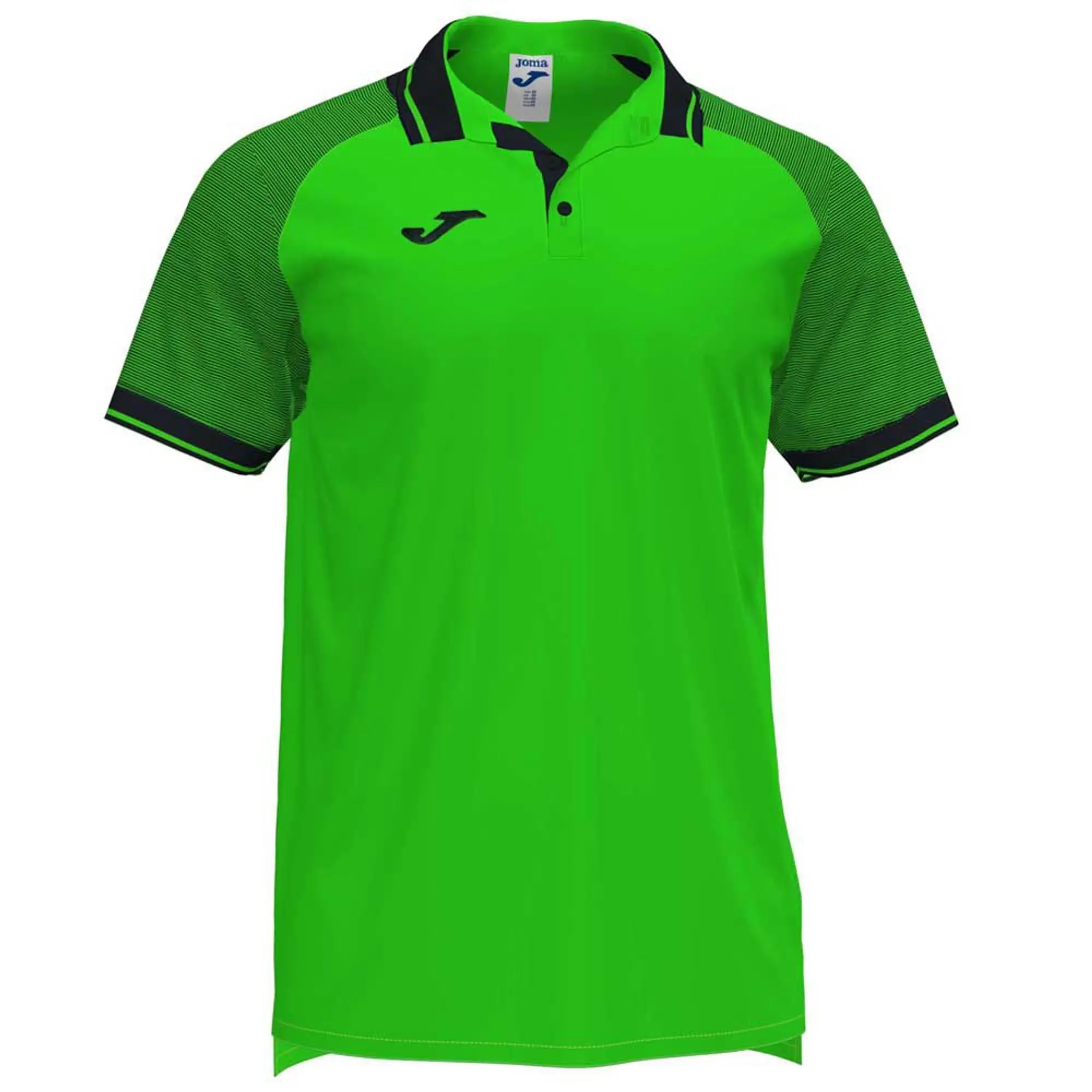 Joma Essential Ii Short Sleeve Polo  - Green