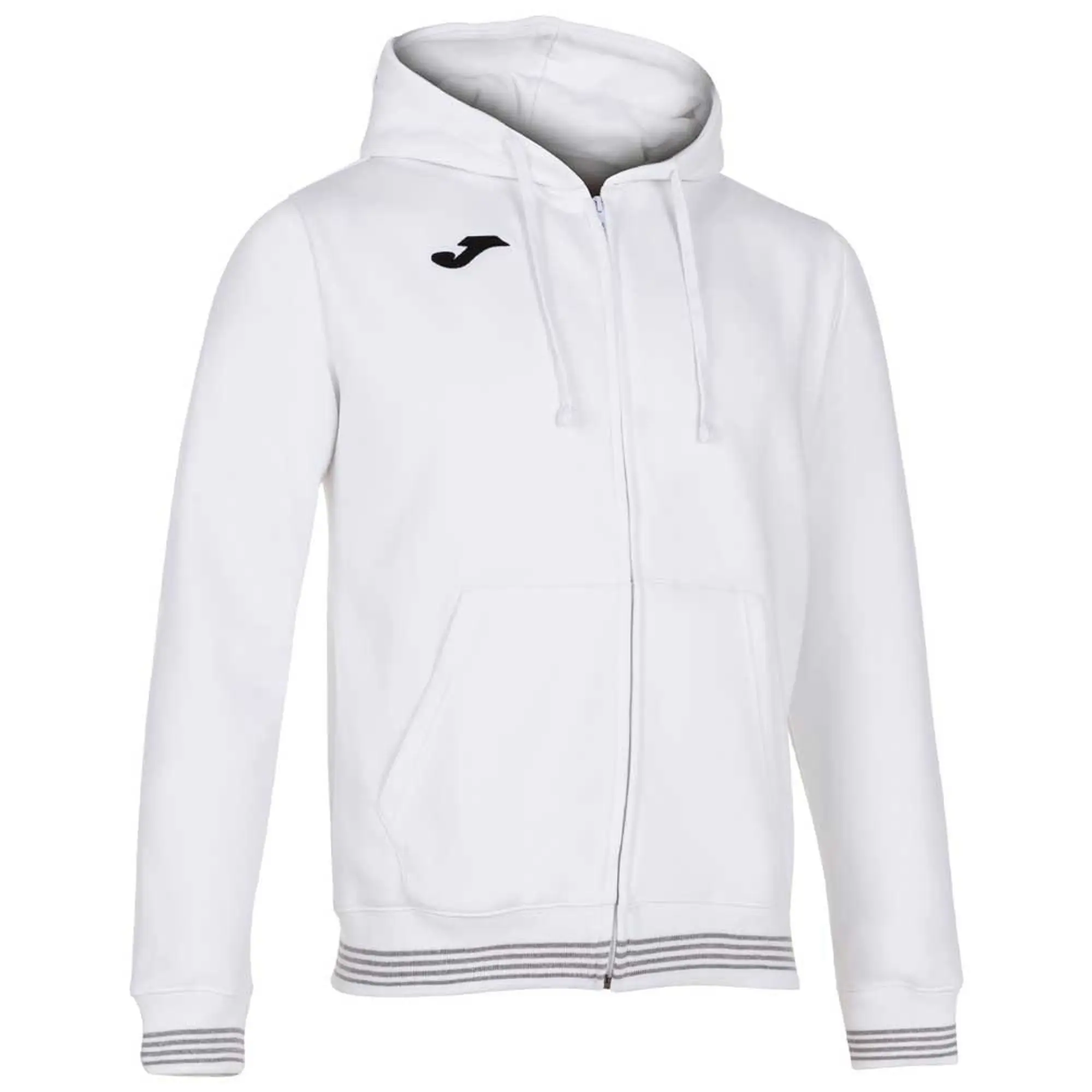 Joma Campus Iii Full Zip Sweatshirt  - White