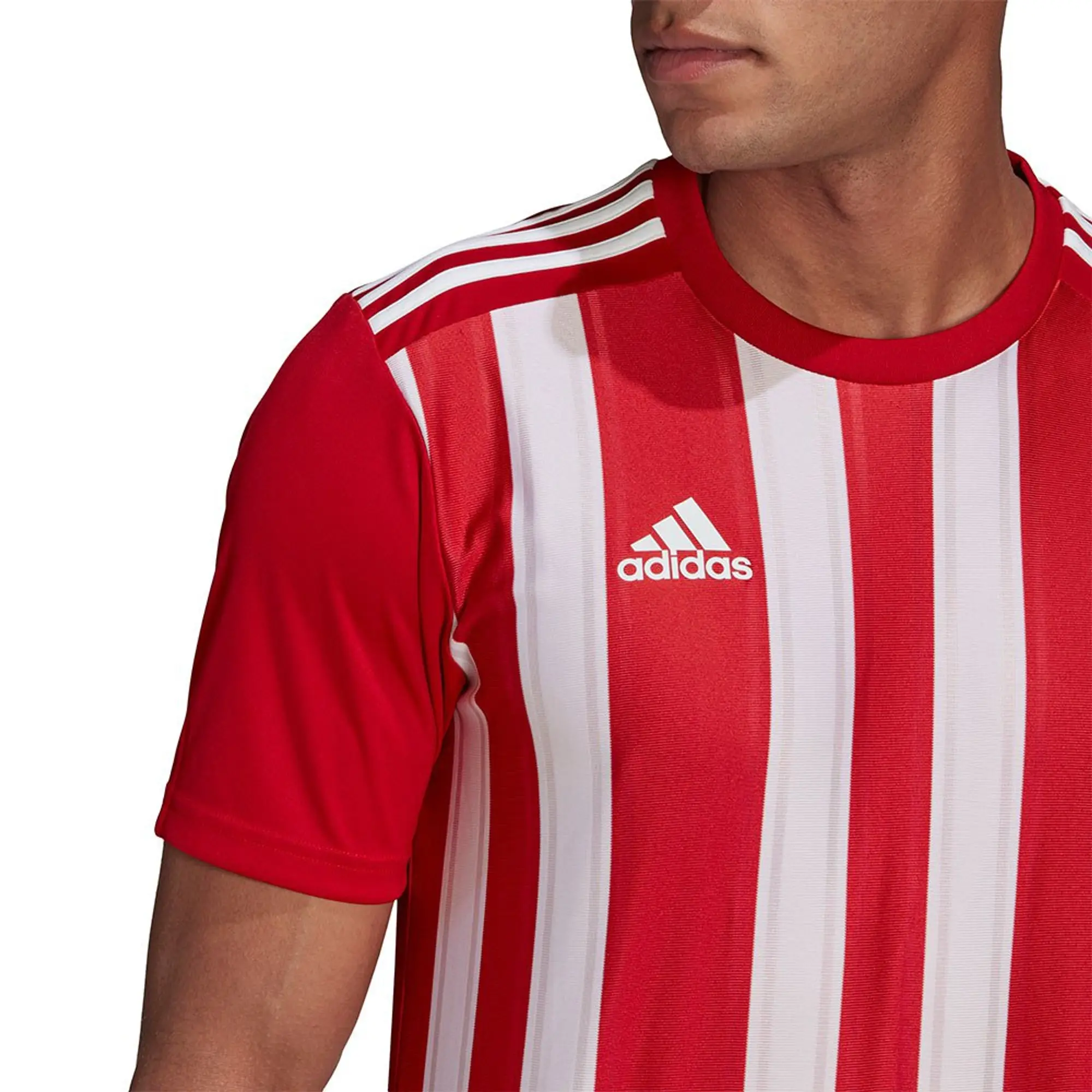 adidas - Striped 21 Red White Jersey