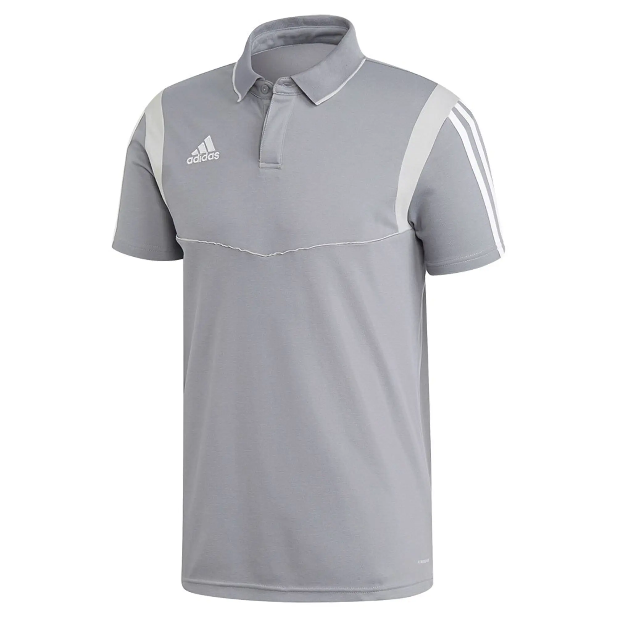 Adidas Tiro 19 Co 2 Short Sleeve Polo  - Grey