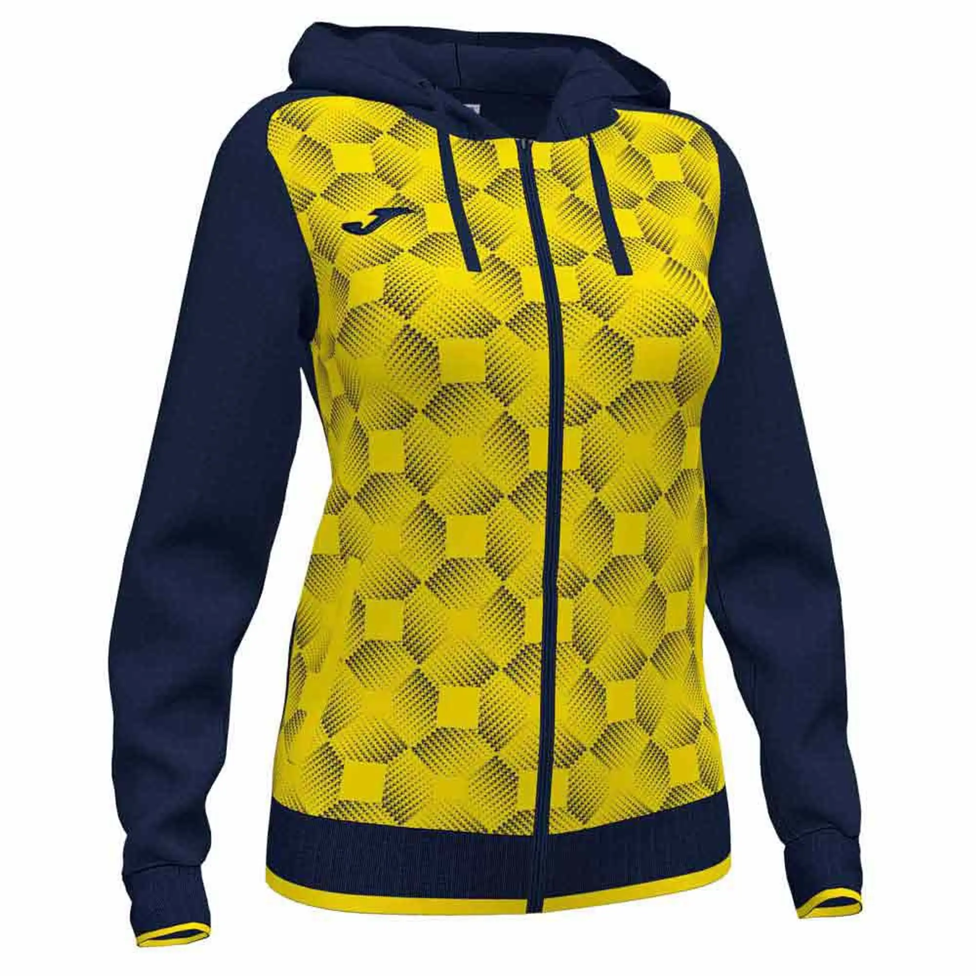 Joma Supernova Iii Full Zip Sweatshirt  - Yellow,Blue