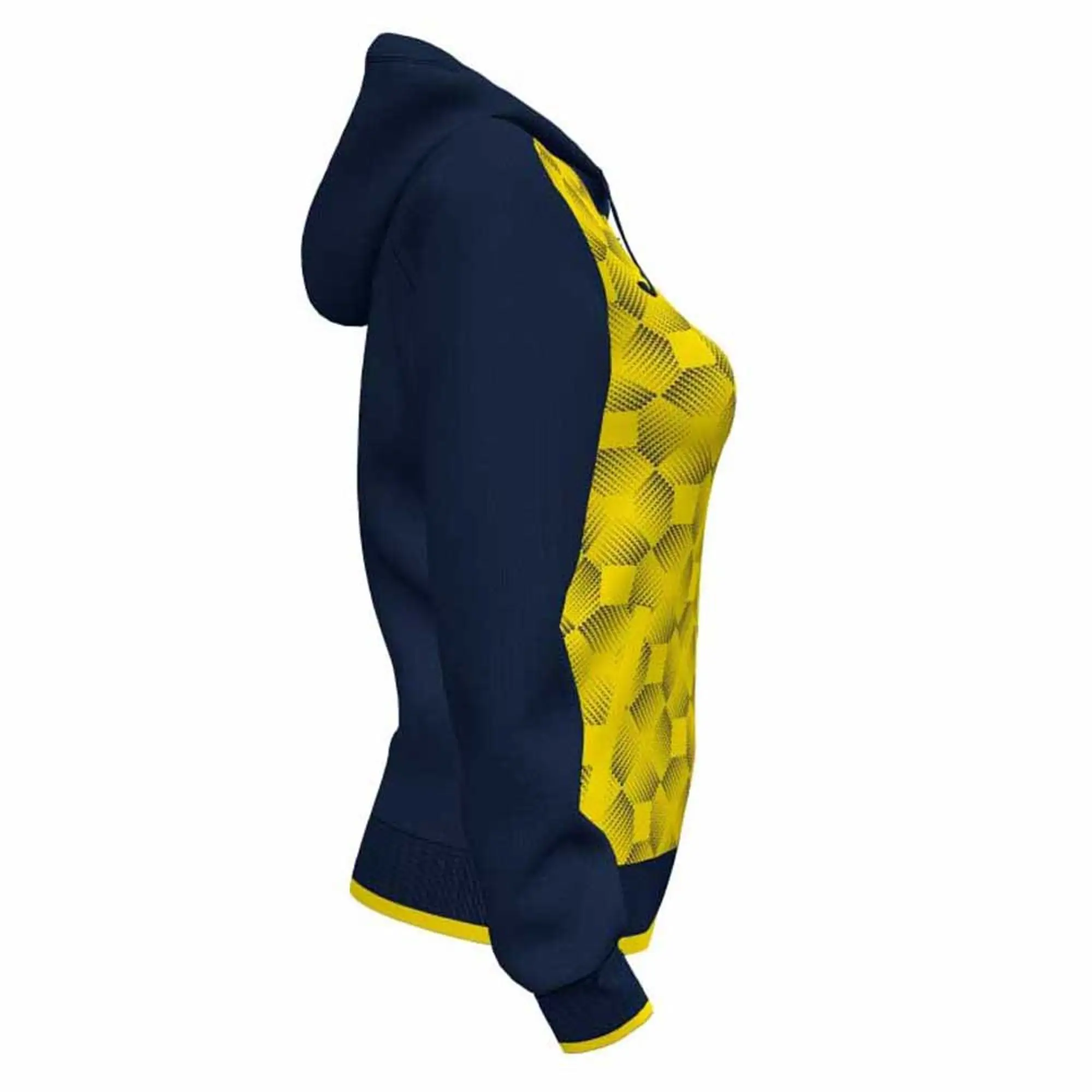Joma Supernova Iii Full Zip Sweatshirt  - Yellow,Blue
