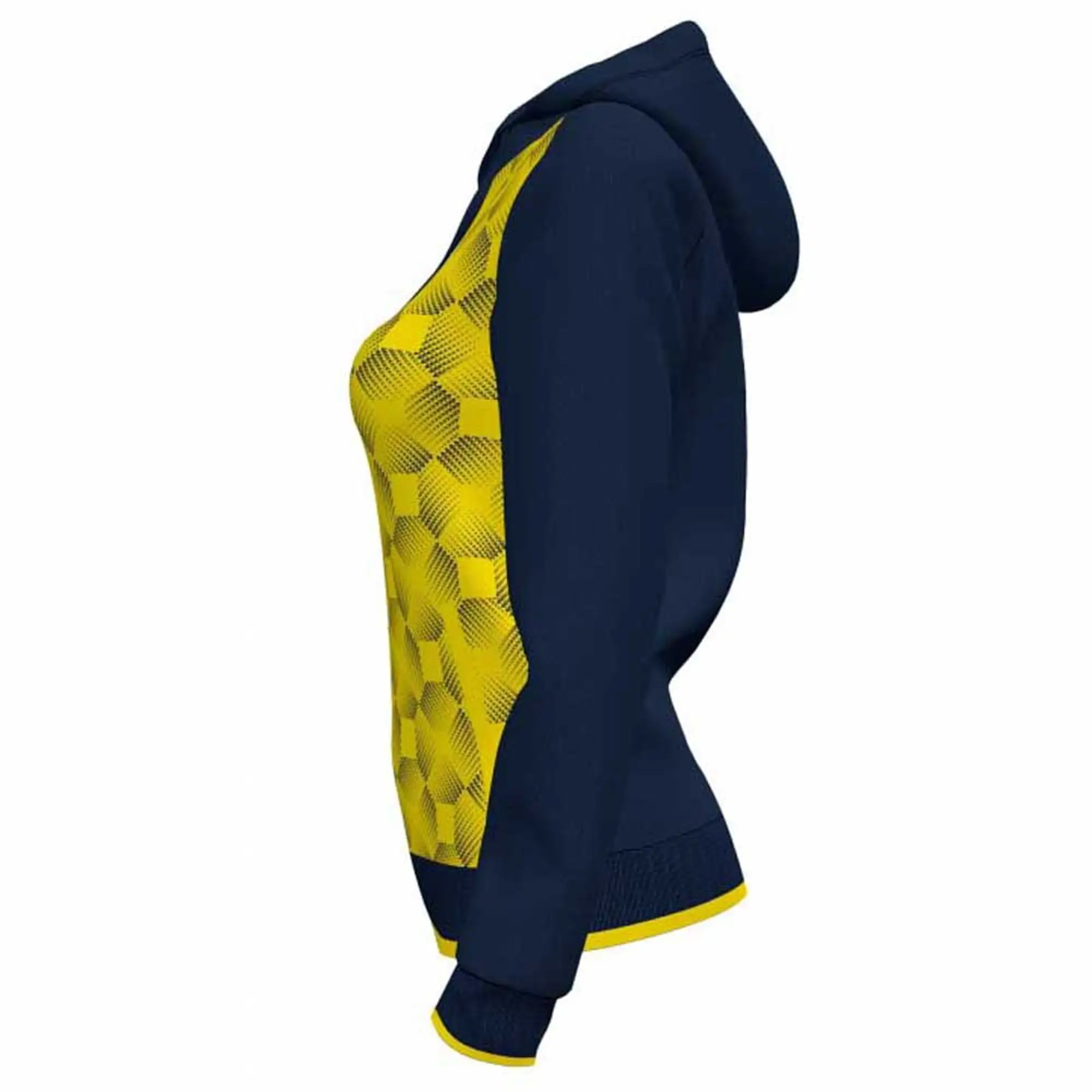 Joma Supernova Iii Full Zip Sweatshirt  - Yellow,Blue