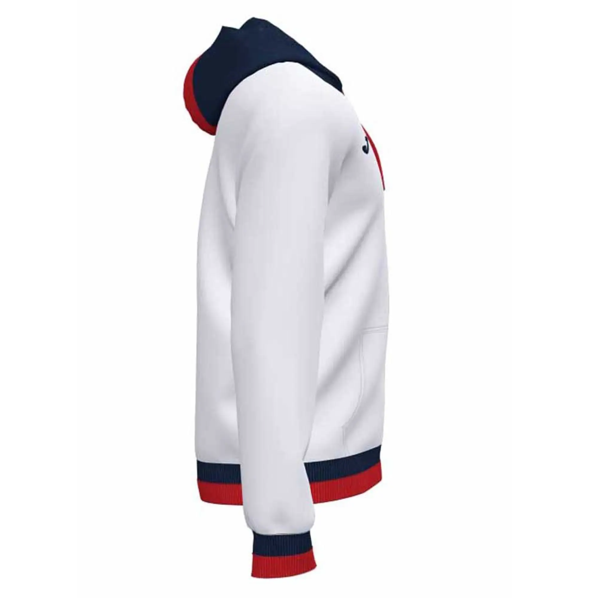 Joma Confort Ii Full Zip Sweatshirt  - White