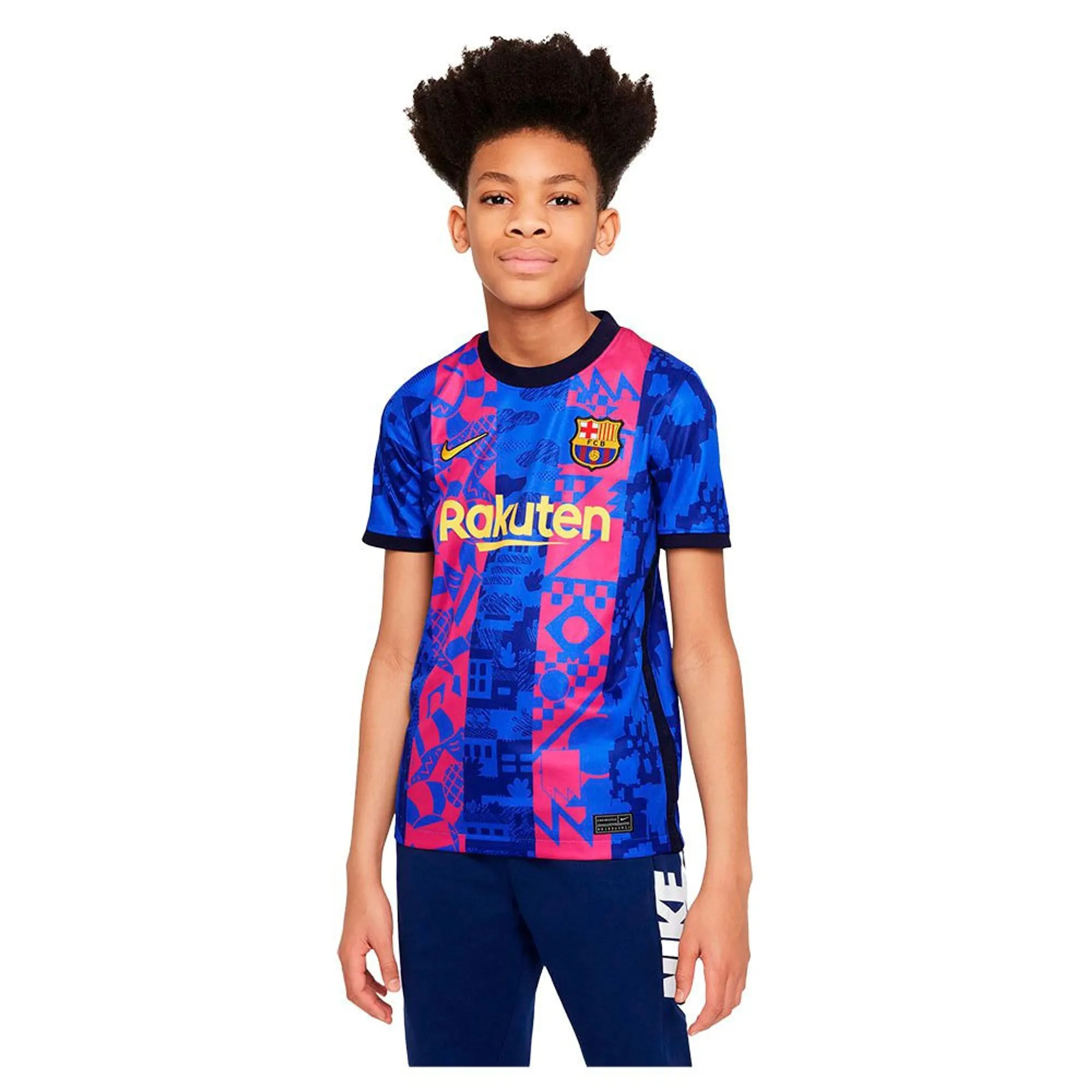 Nike Barcelona Kids SS Third Shirt 2021/22