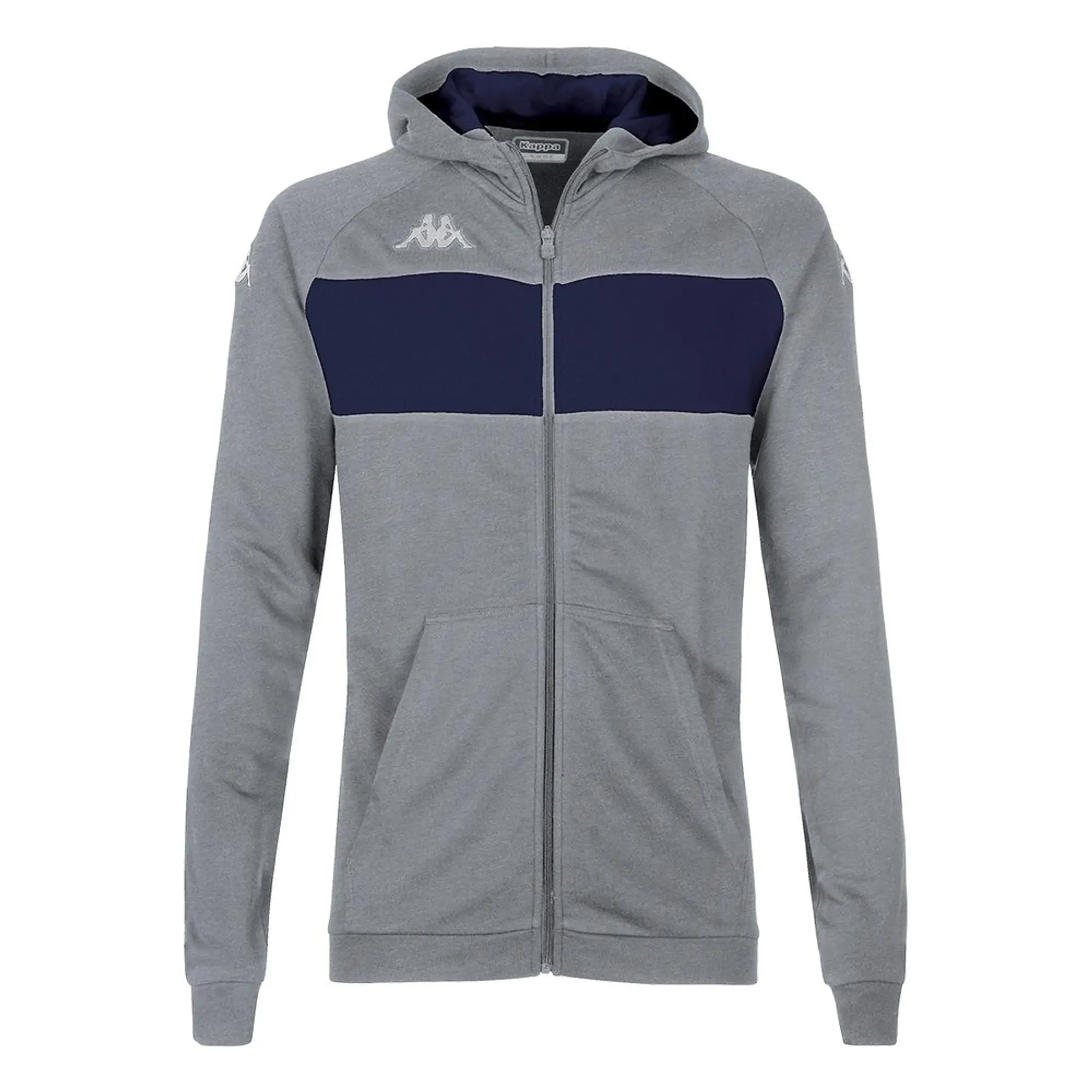 Kappa Dacciozi Full Zip Sweatshirt  - Grey
