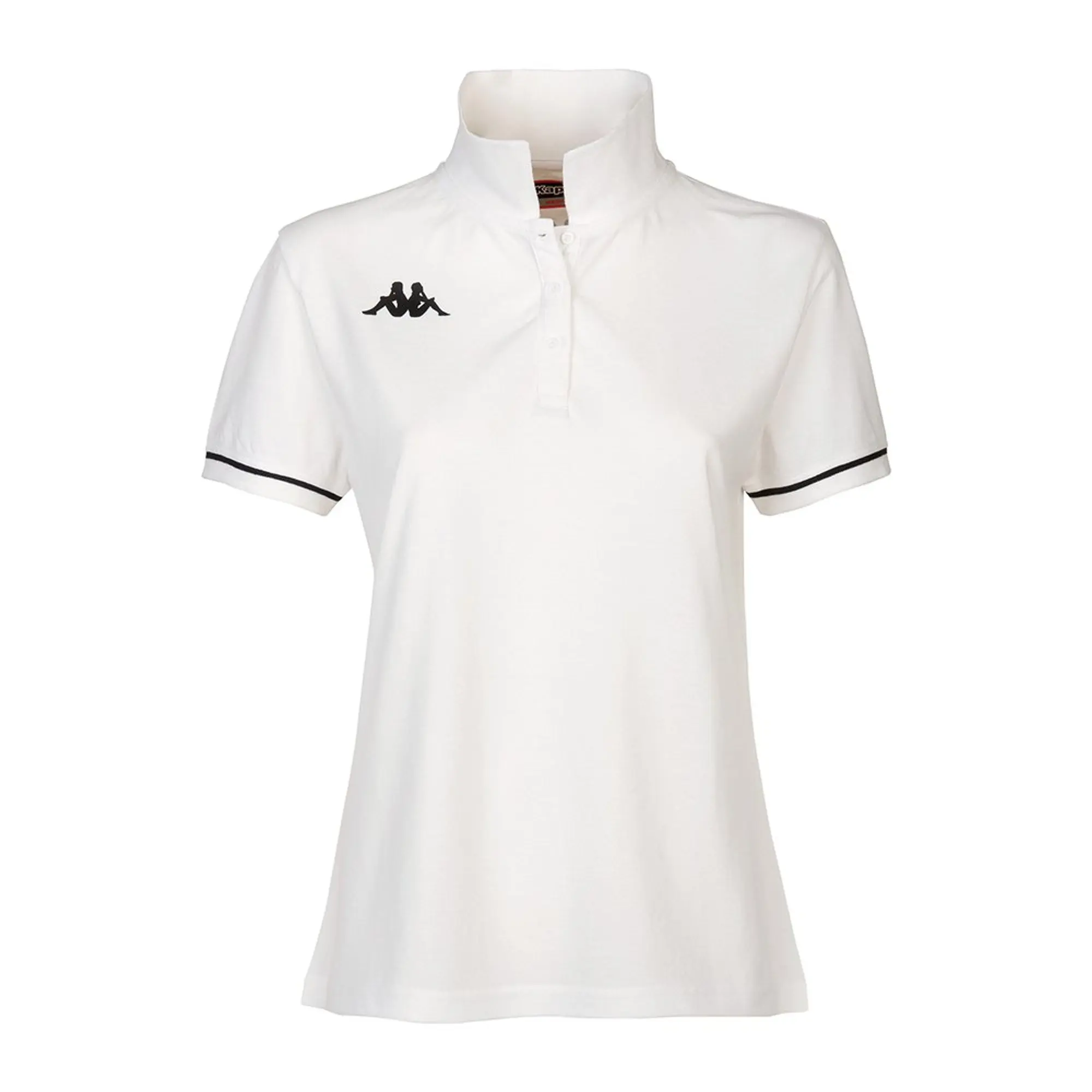 Kappa Barla Short Sleeve Polo  - White
