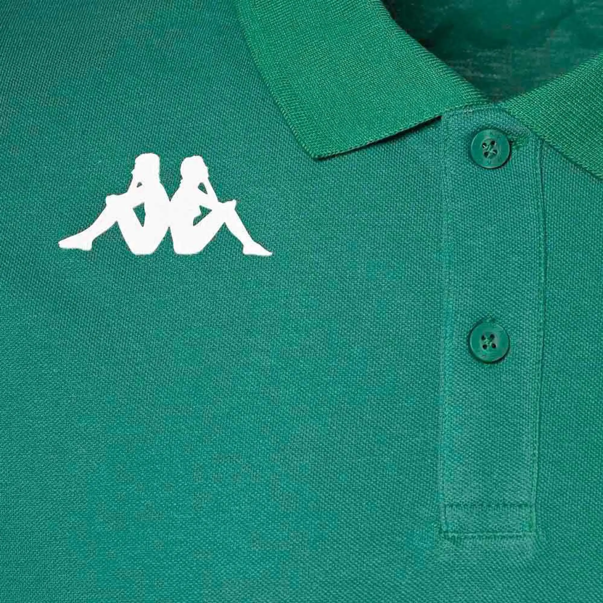 Kappa Barli Short Sleeve Polo  - Green