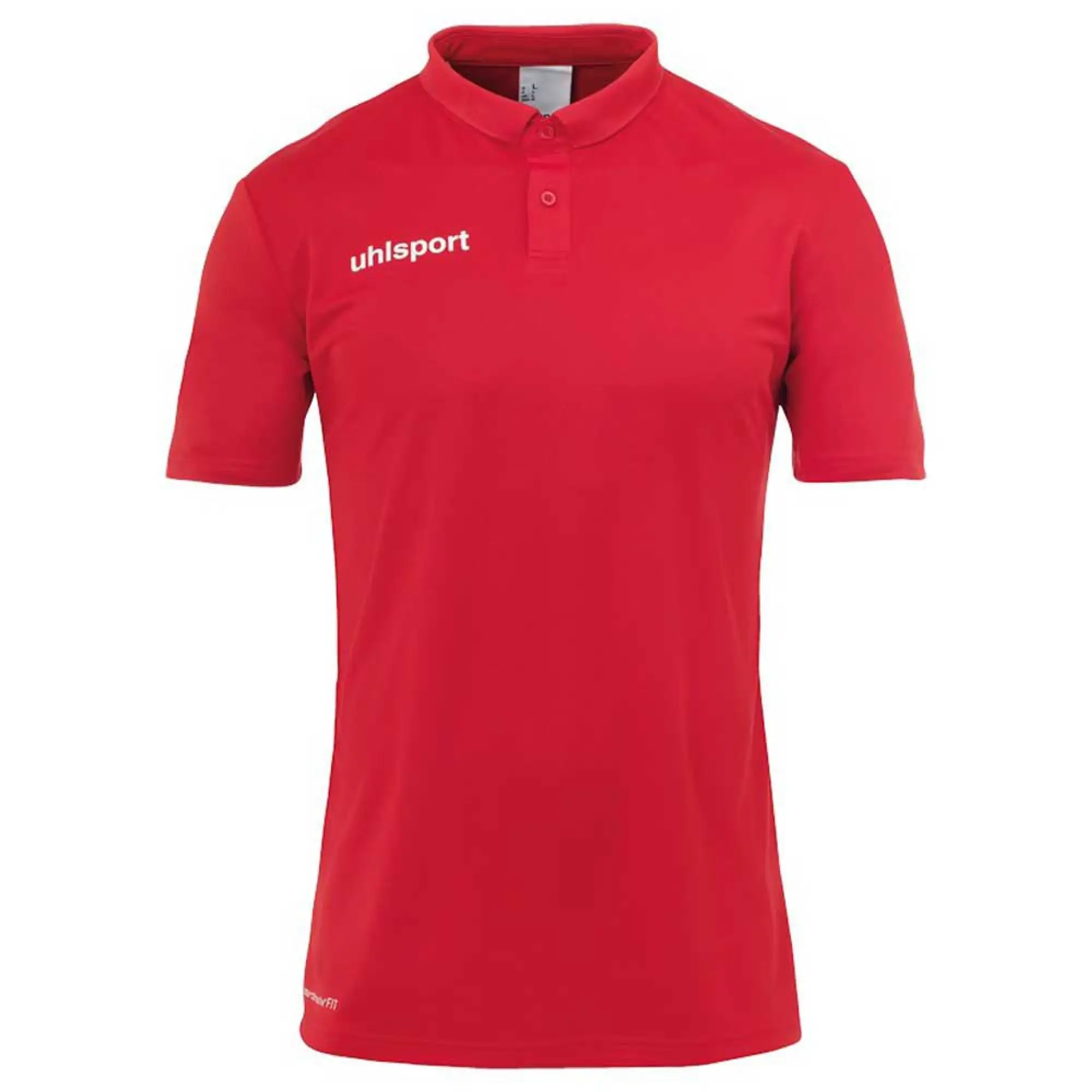 Uhlsport Essential Poly Short Sleeve Polo  - Red