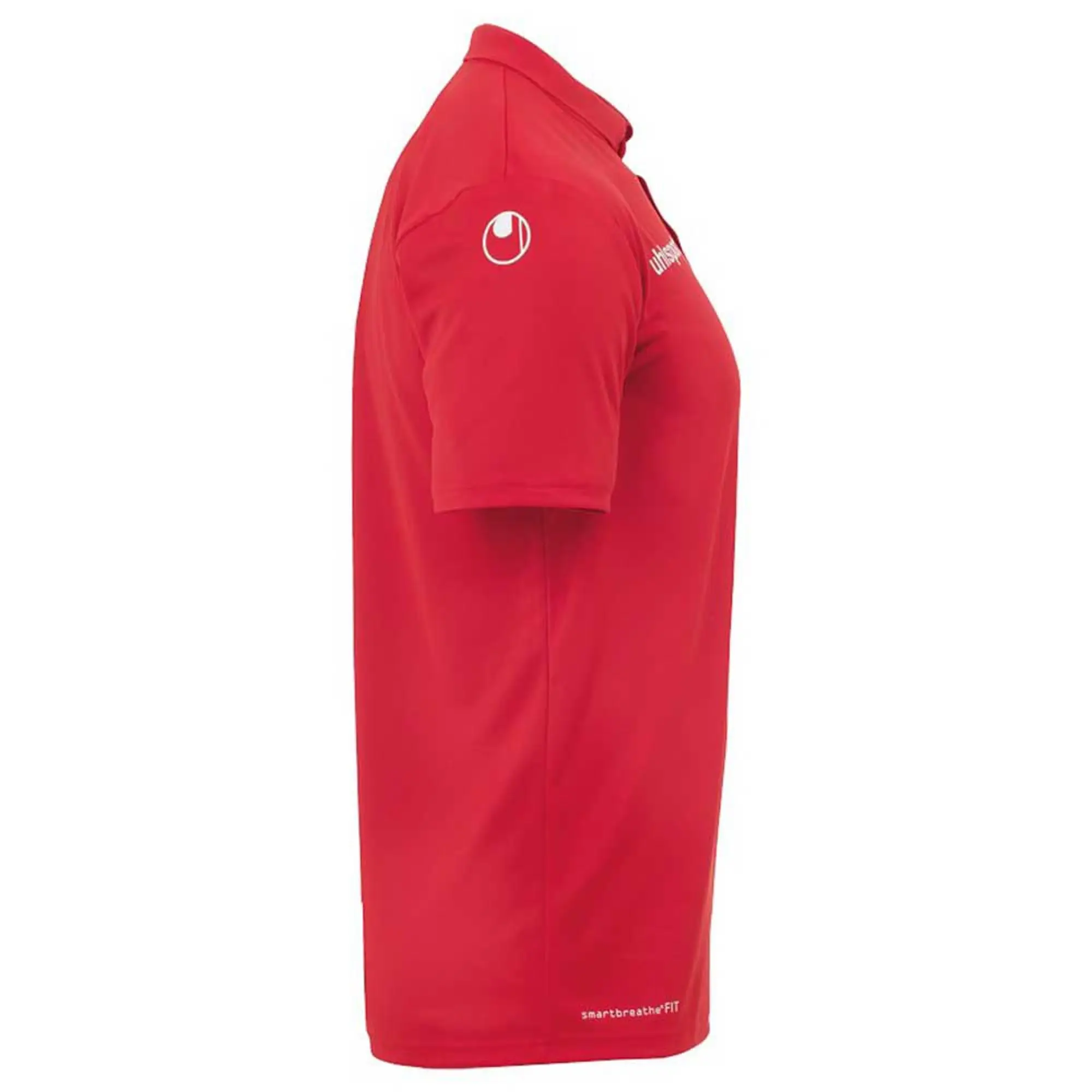 Uhlsport Essential Poly Short Sleeve Polo  - Red