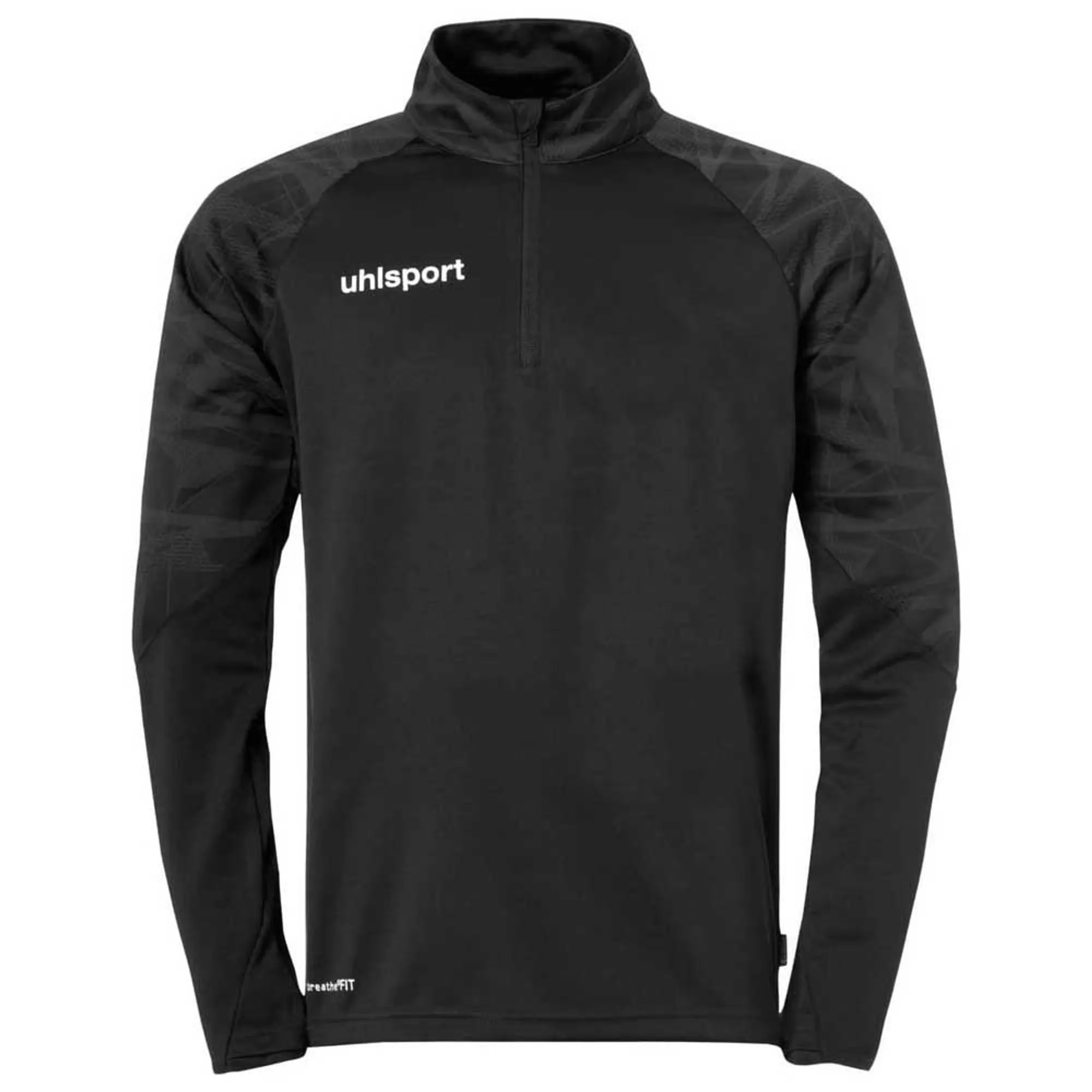 Uhlsport Goal 25 Half Zip Sweatshirt  - Black