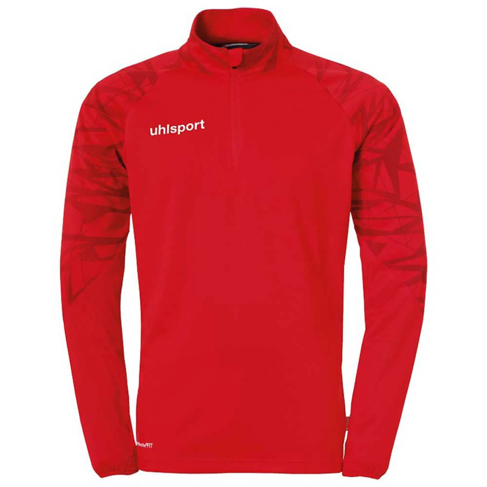 Uhlsport Goal 25 Half Zip Sweatshirt  - Red