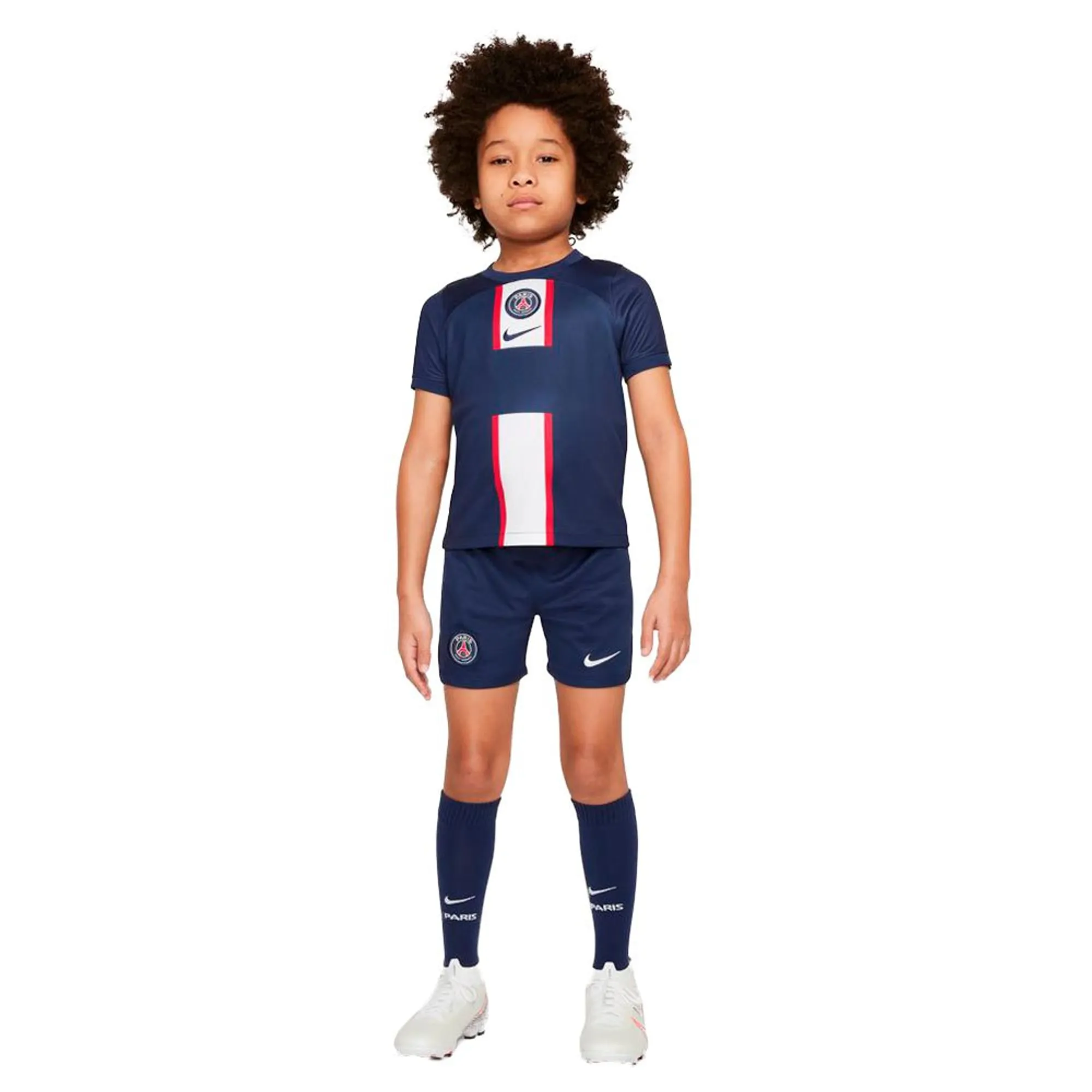 Nike Paris Saint Germain Kids SS Home Mini Kit 2022/23