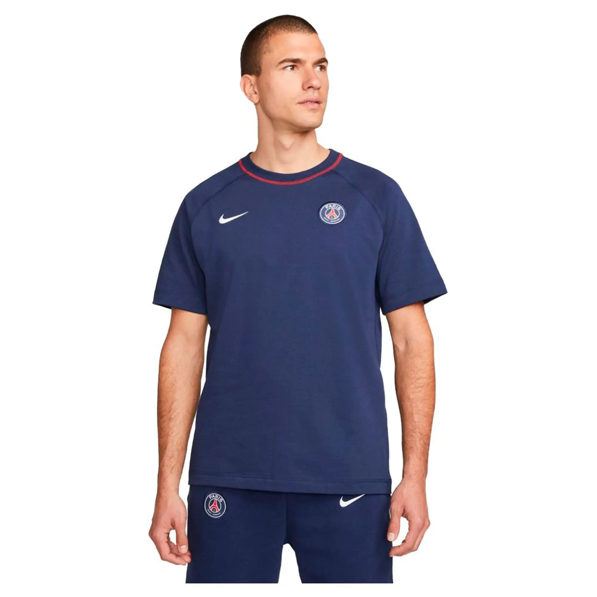Nike Paris Saint Germain Mens SS Travel Top Home Shirt 2022/23