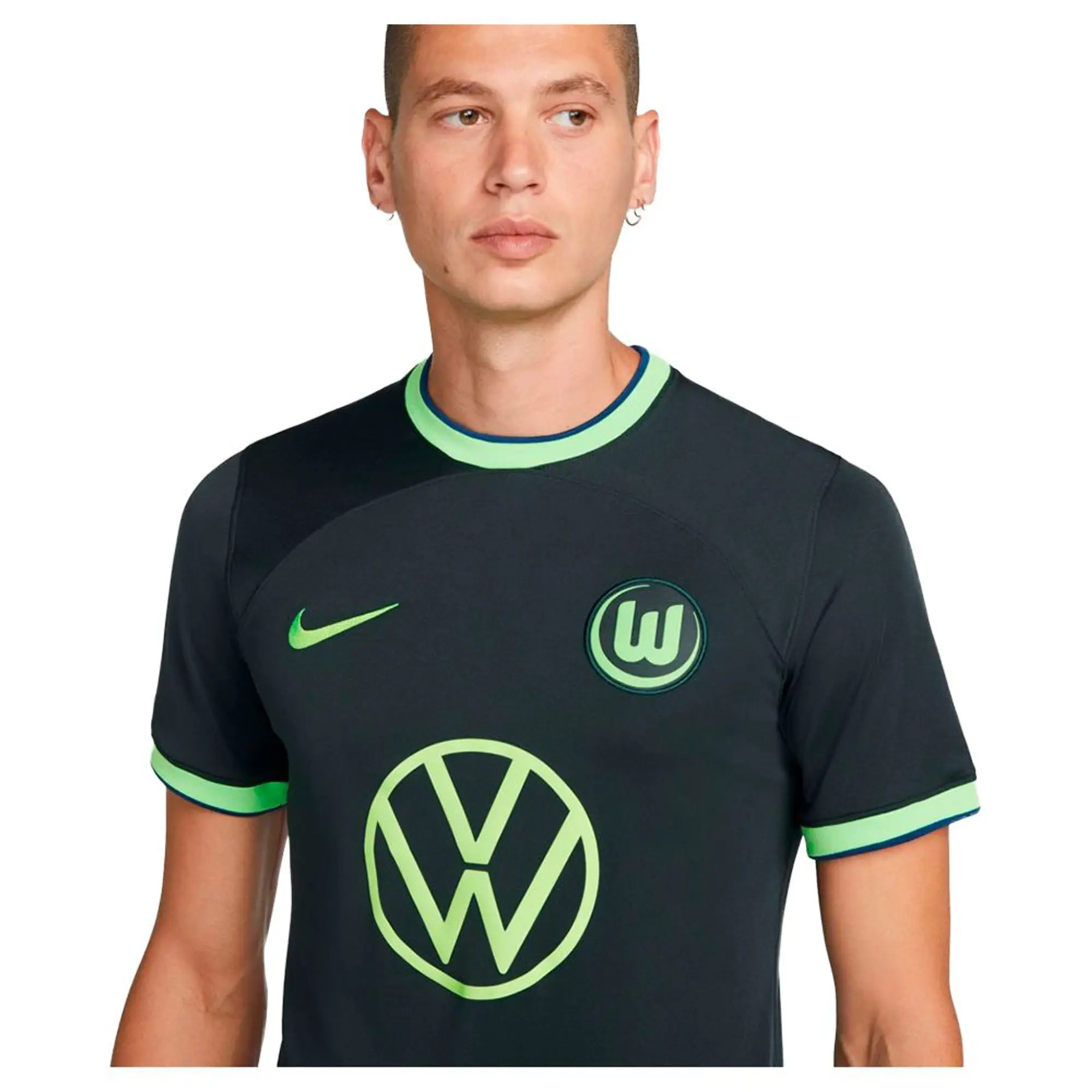 Nike Wolfsburg Mens SS Away Shirt 2022/23
