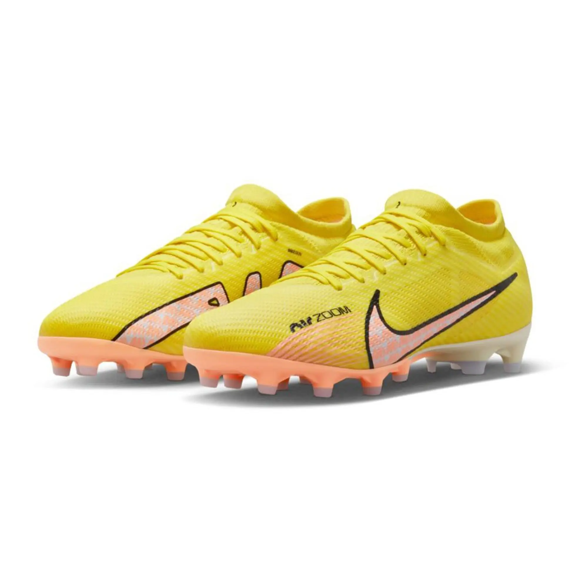 Nike mercurial yellow boots best sale