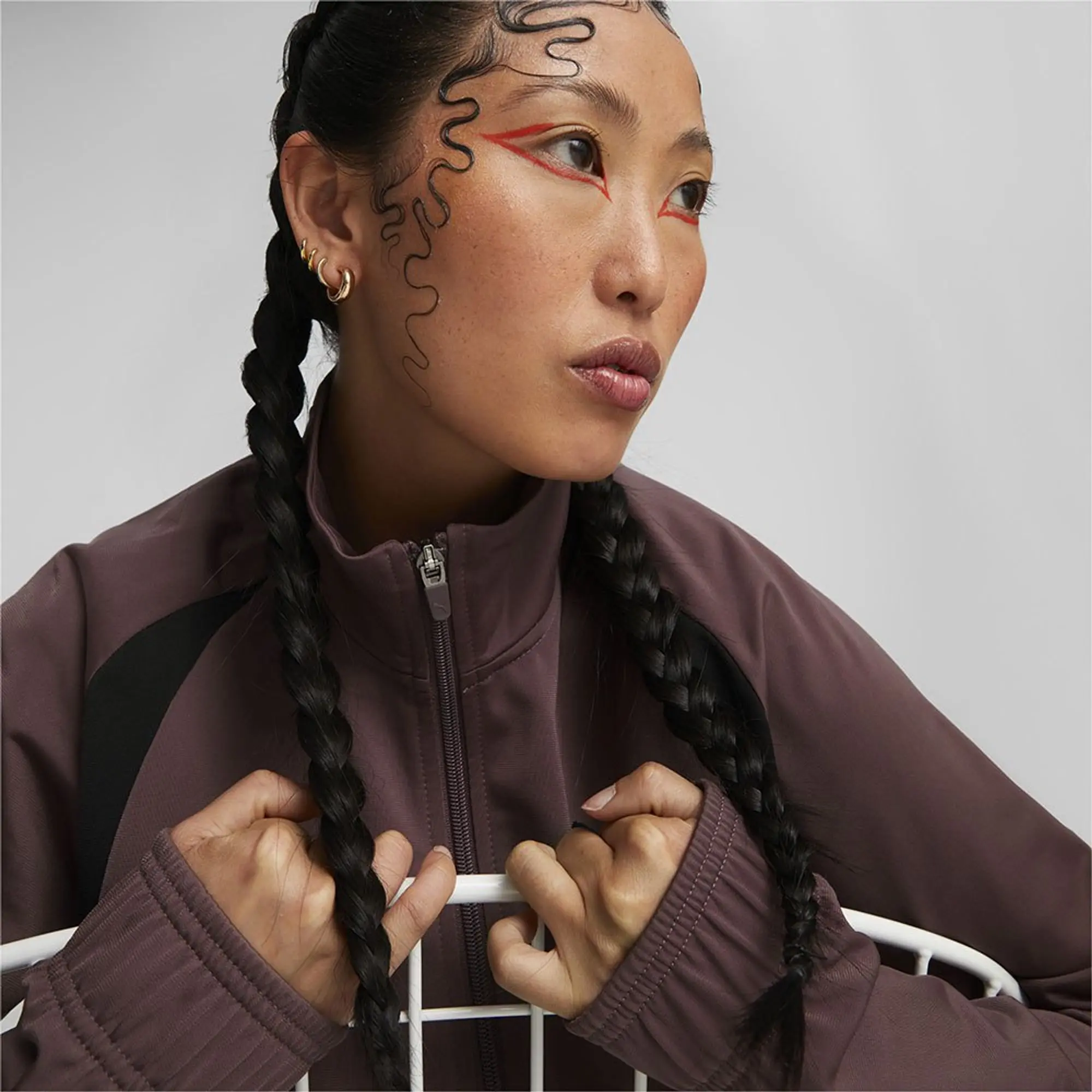 Puma Tricot Suit op - Purple