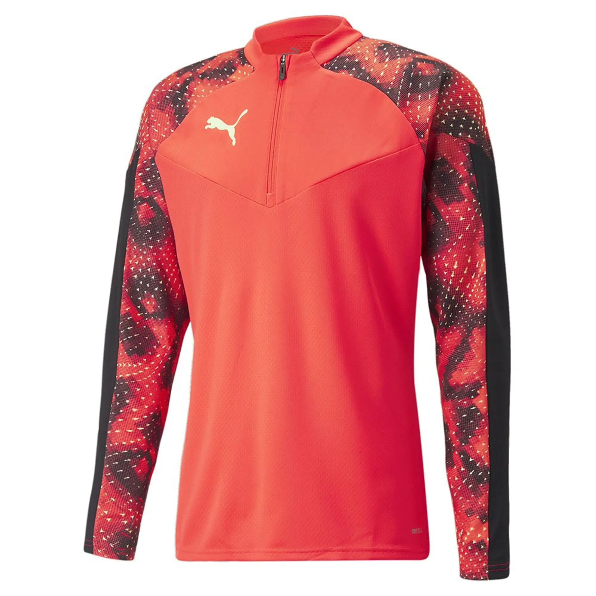 Puma Training Shirt Individualfinal 1/4 Zip Wc - ['Red']