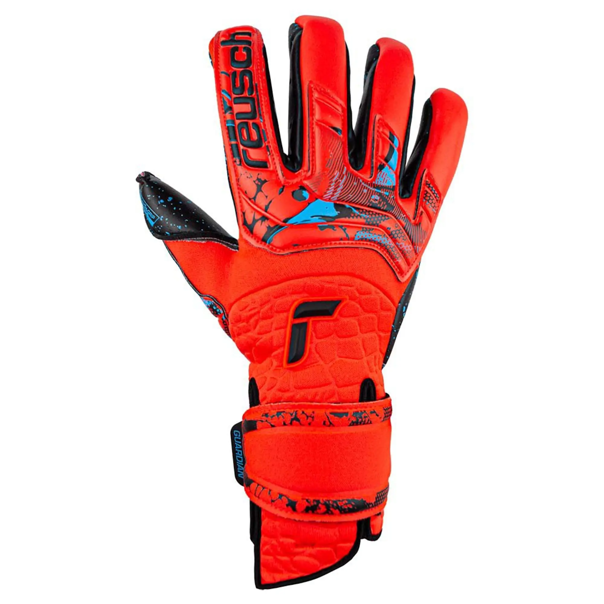 Reusch Attrakt Fusion Guardian Adaptiveflex Goalkeeper Gloves  - Red