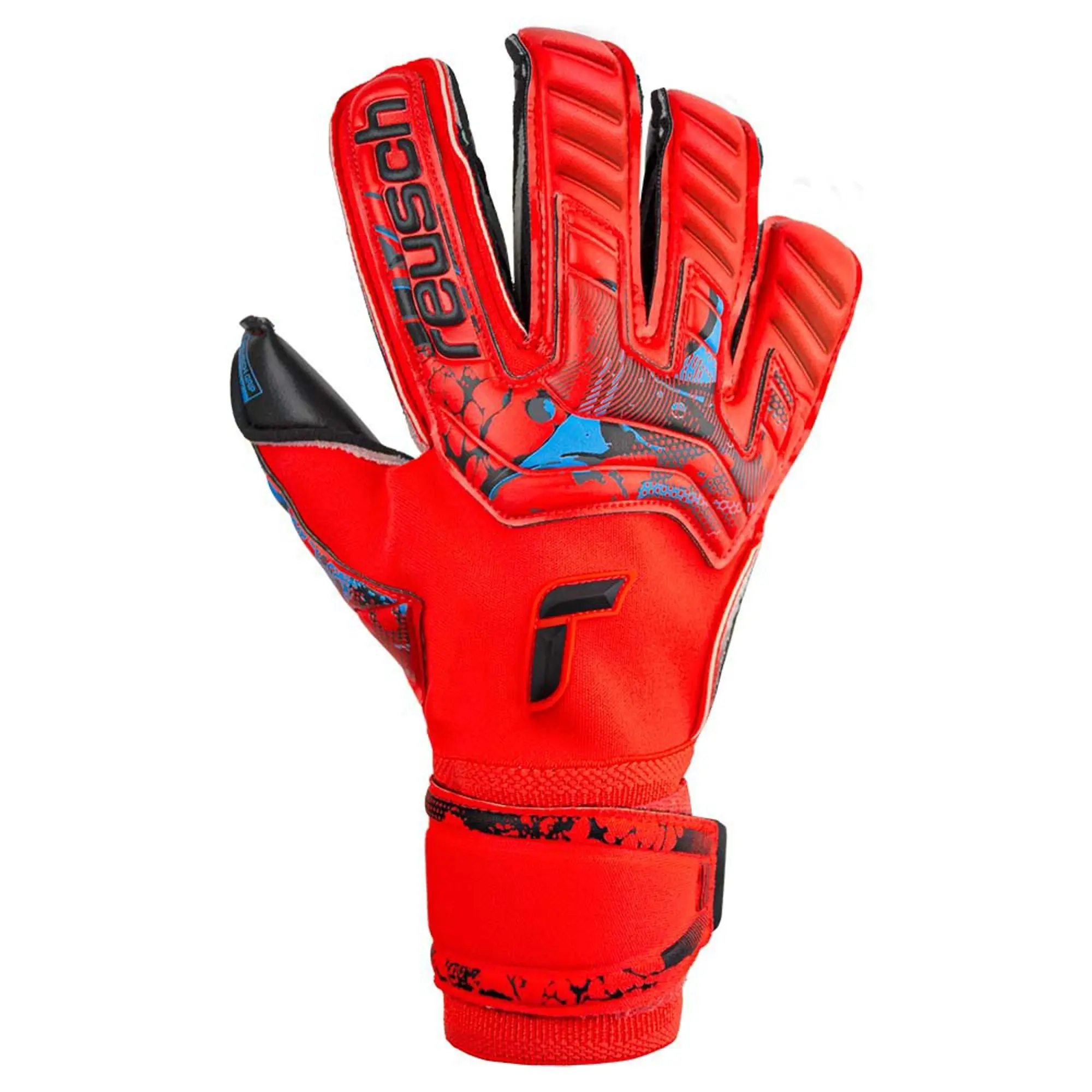 Reusch Attrakt Gold X Evolution Cut Goalkeeper Gloves  - Red