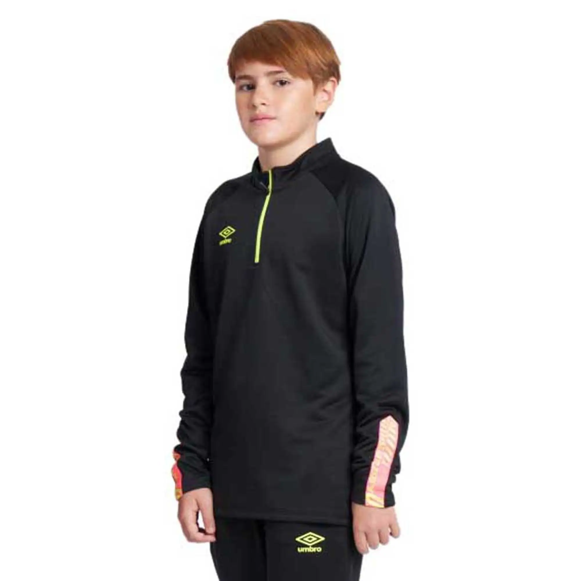 Umbro Axis Half Zip Sweatshirt  - Black