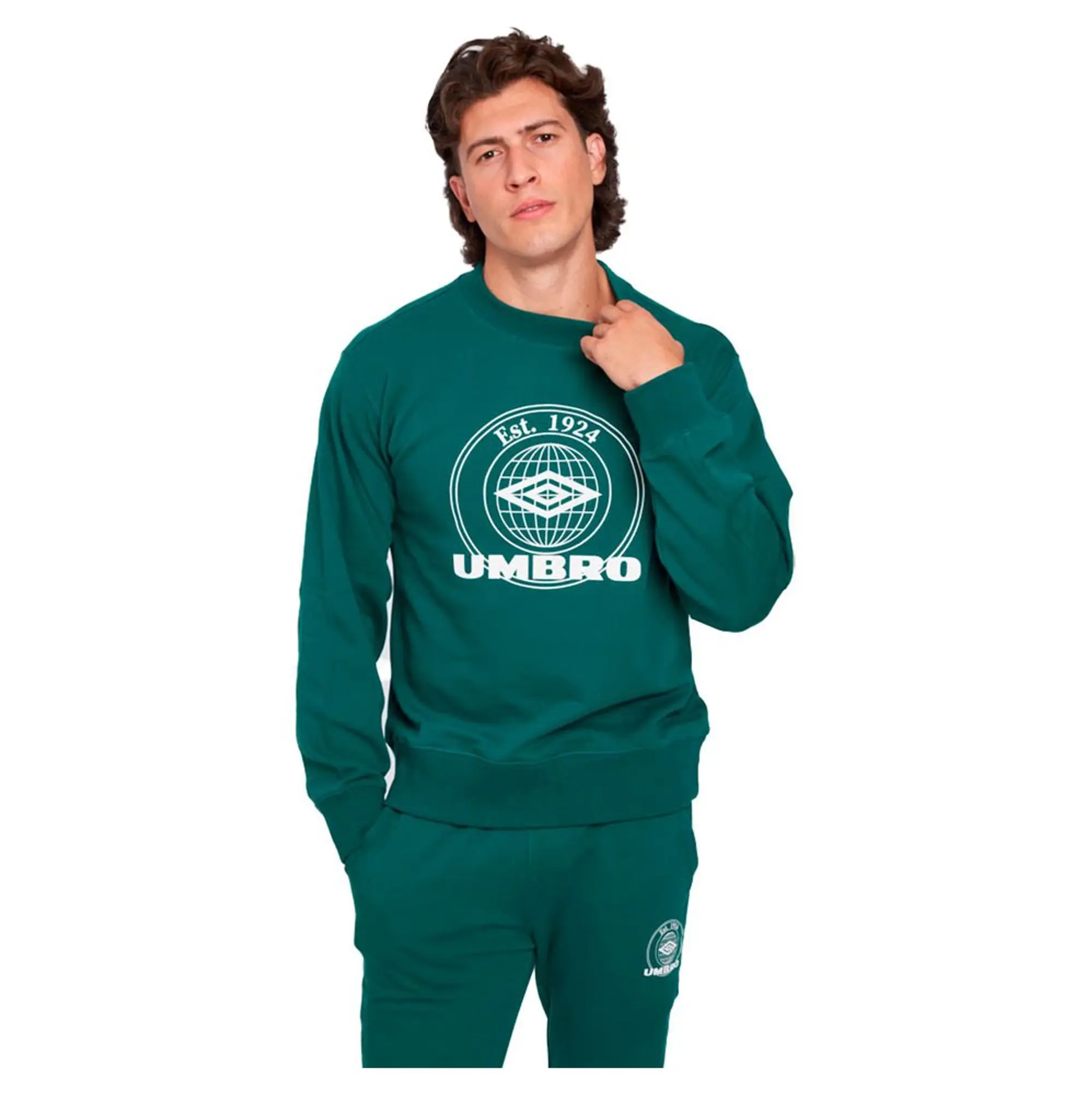 Umbro Collegiate Graphic Sweatshirt  - Blue