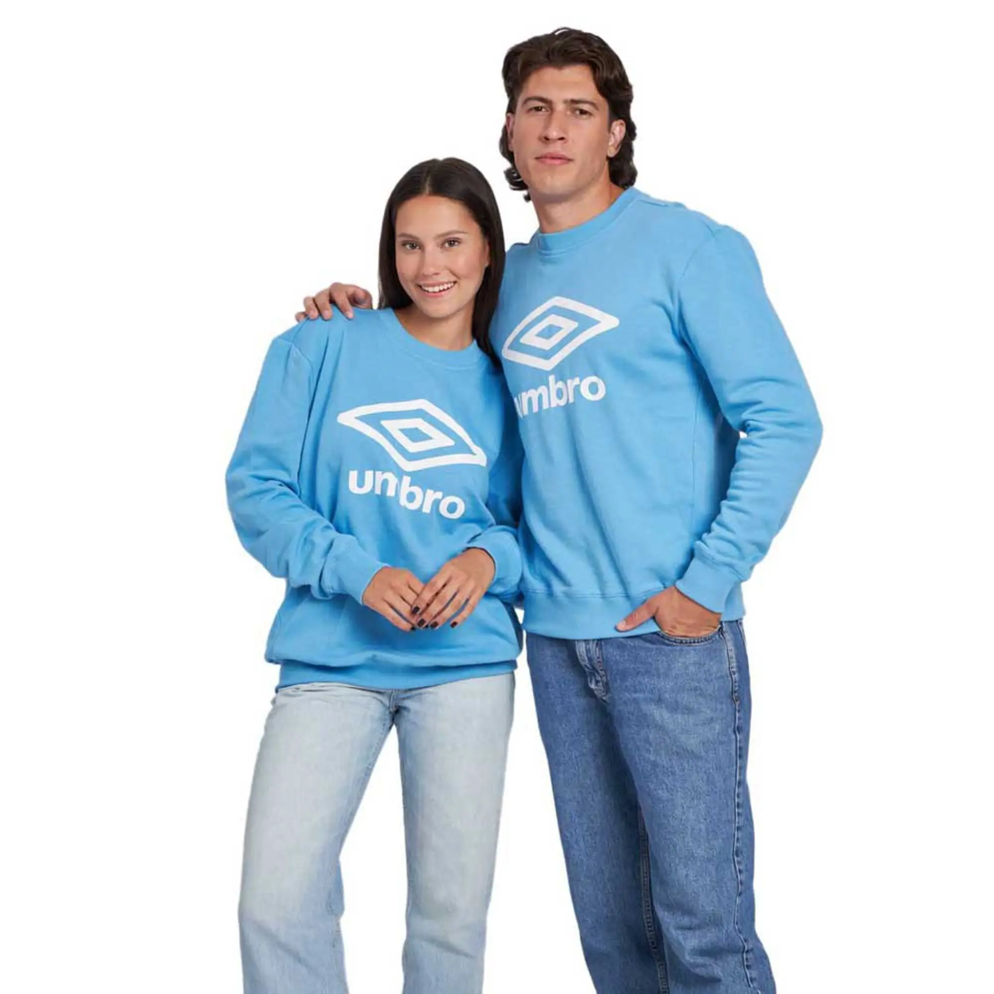 Umbro Fw Large Logo Sweatshirt  - Blue
