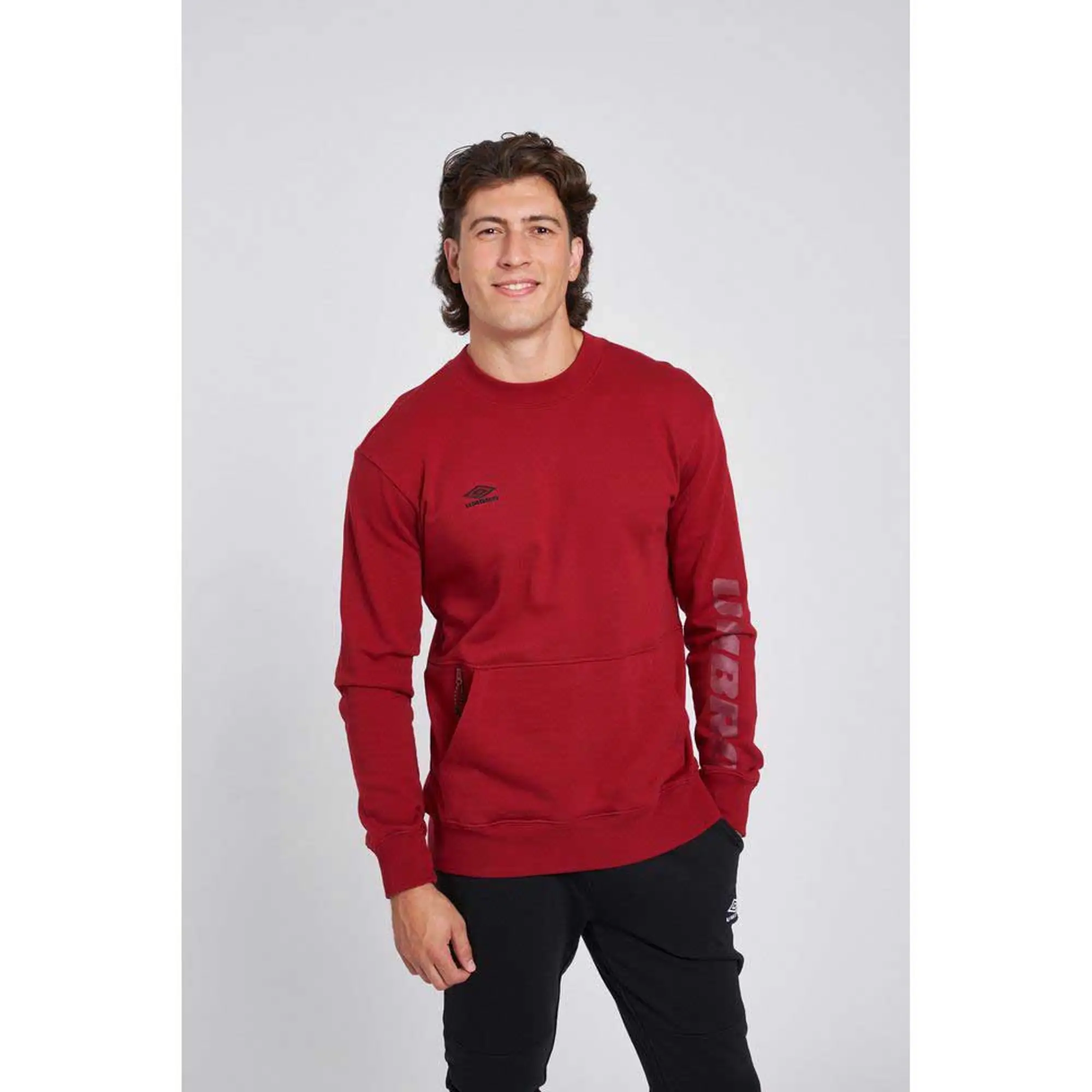 Umbro Utility Sweatshirt  - Red