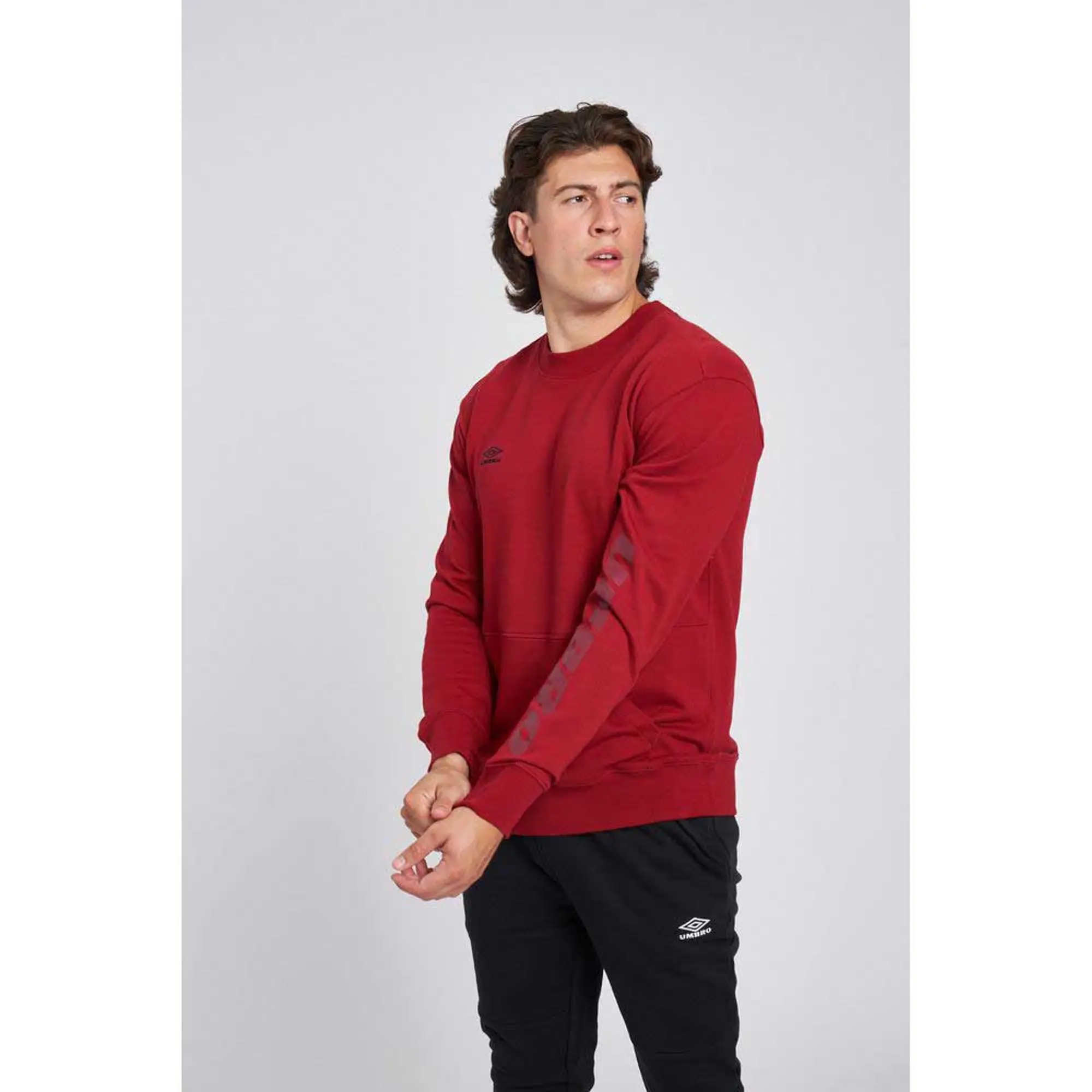 Umbro Utility Sweatshirt  - Red