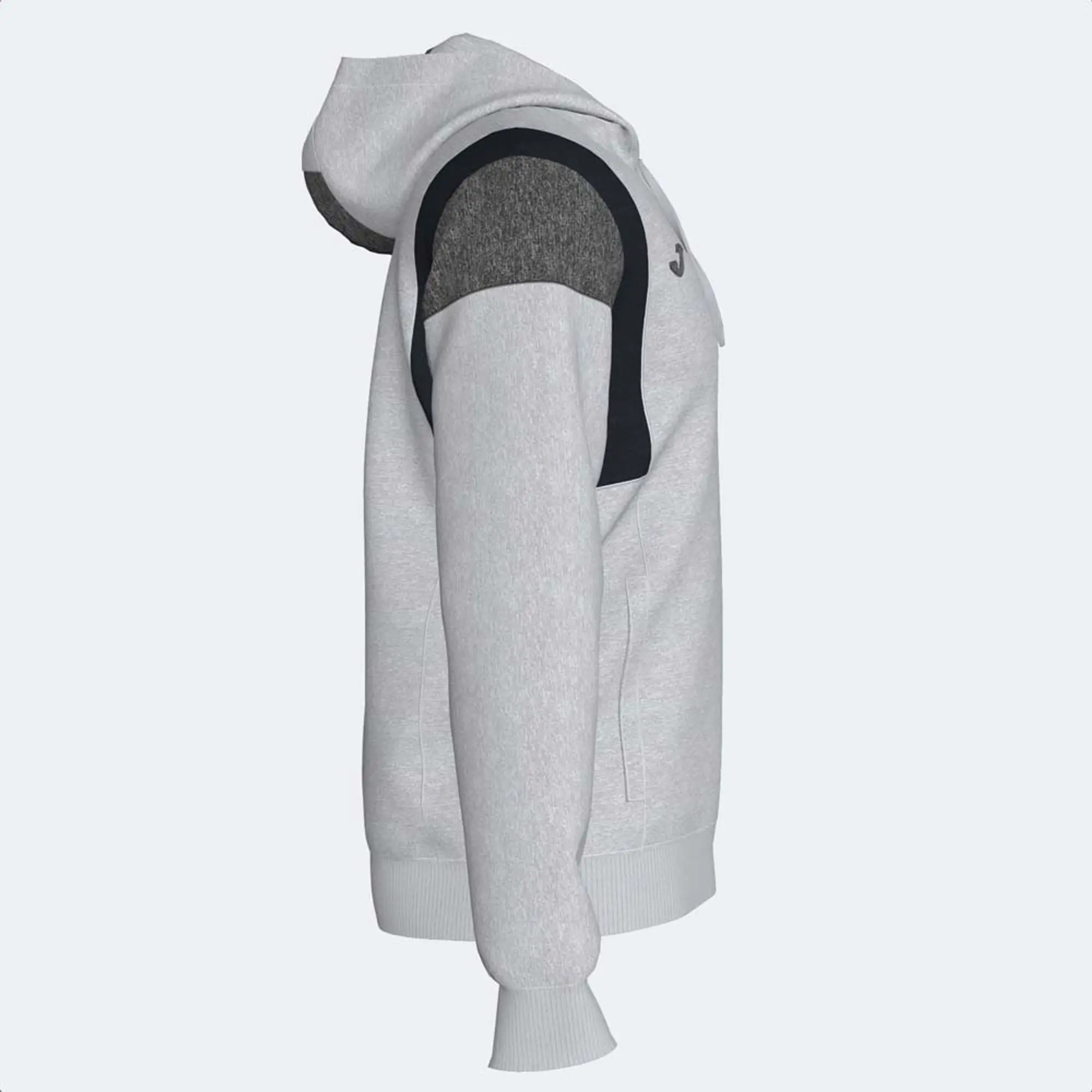 Joma Confort Iii Full Zip Sweatshirt  - Grey