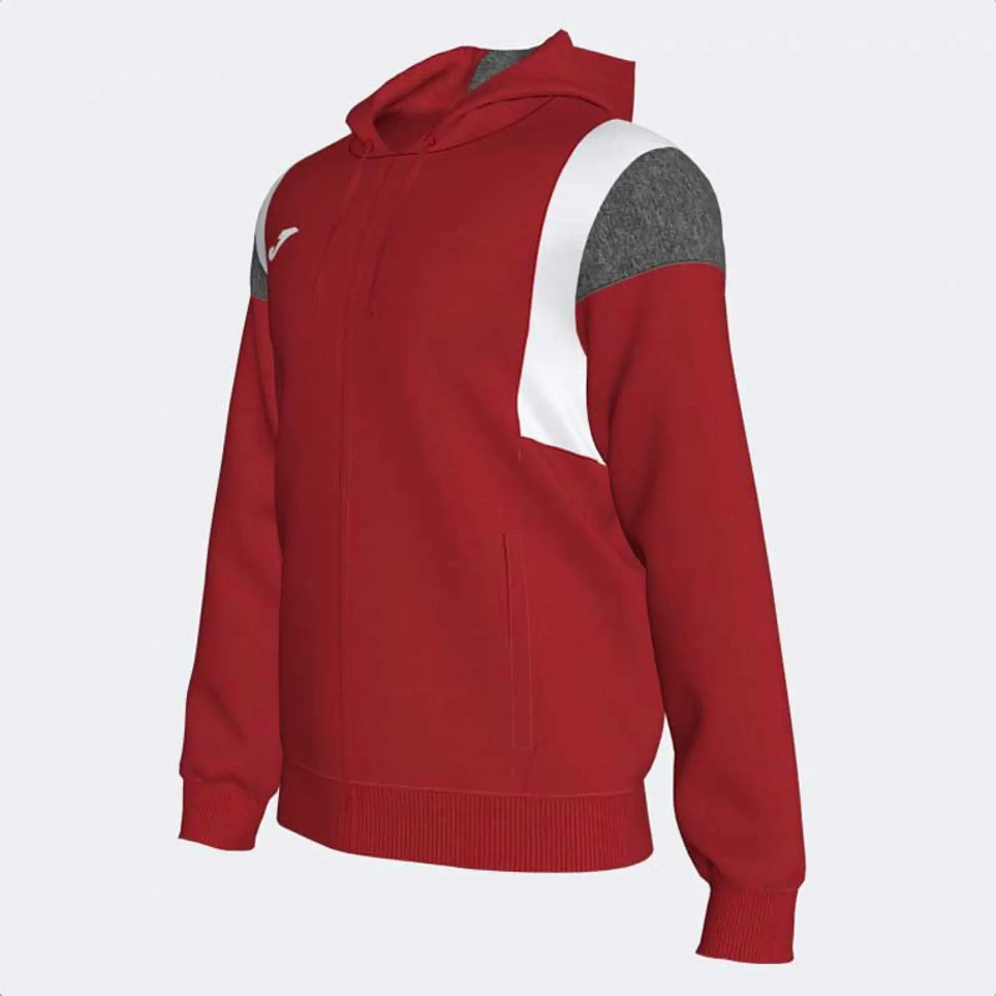 Joma Confort Iii Full Zip Sweatshirt  - Red