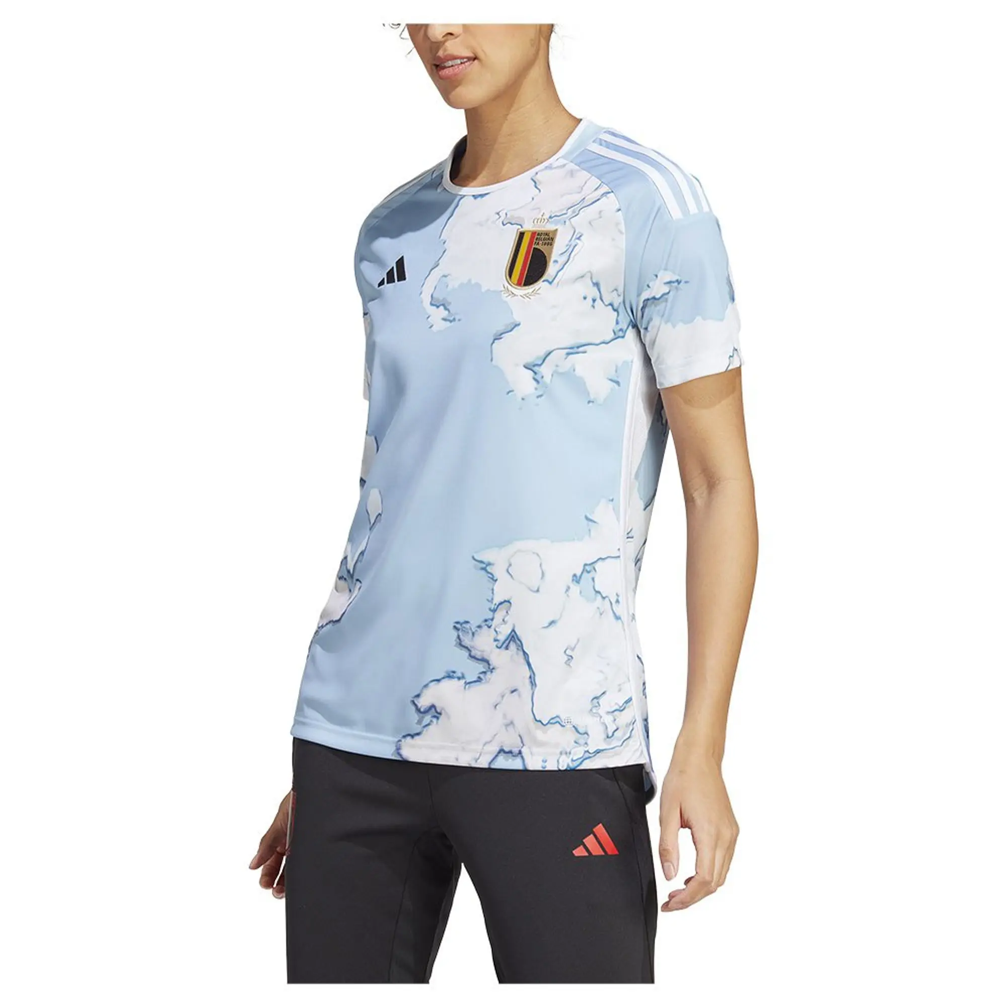 adidas Belgium Womens SS Away Shirt 2023