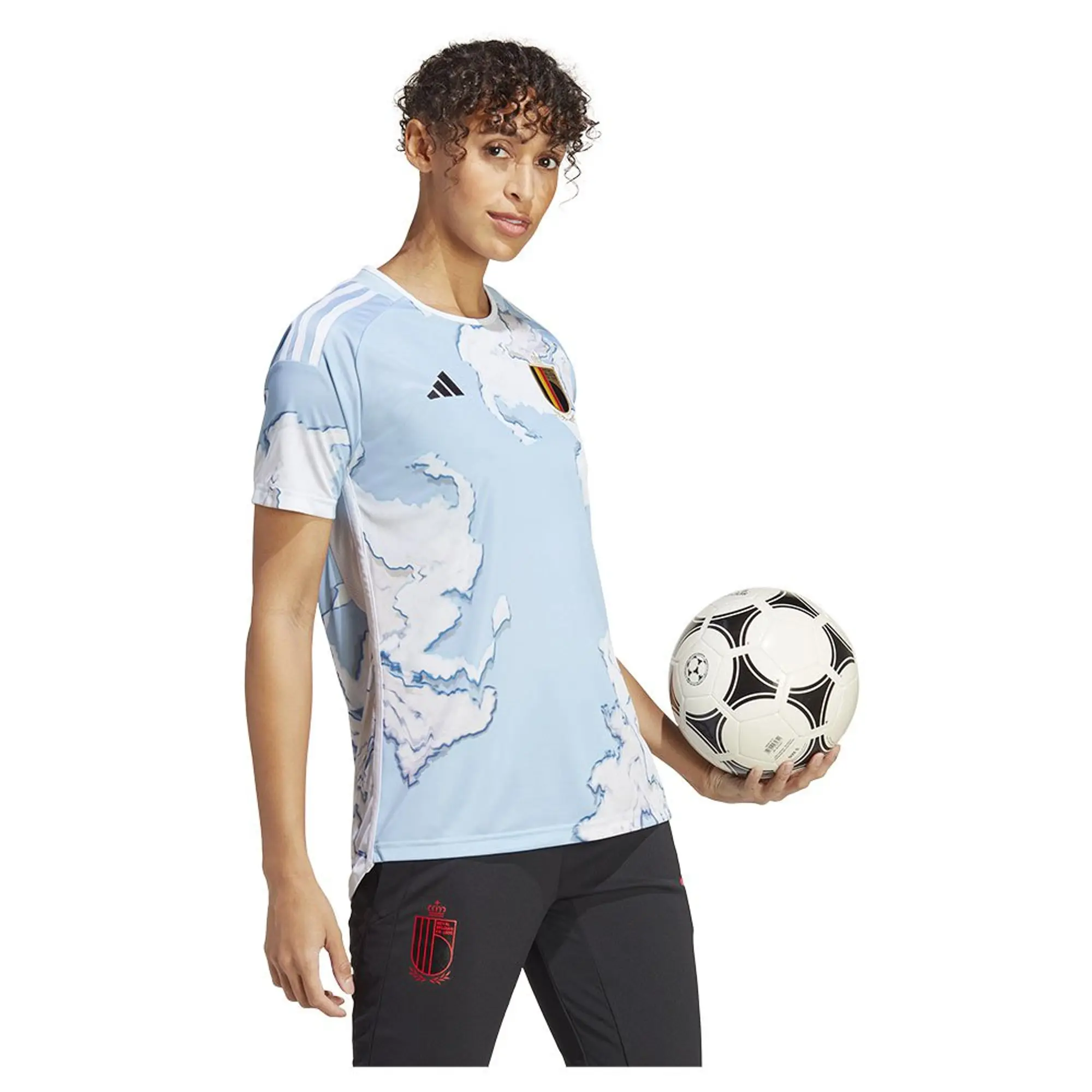 adidas Belgium Womens SS Away Shirt 2023