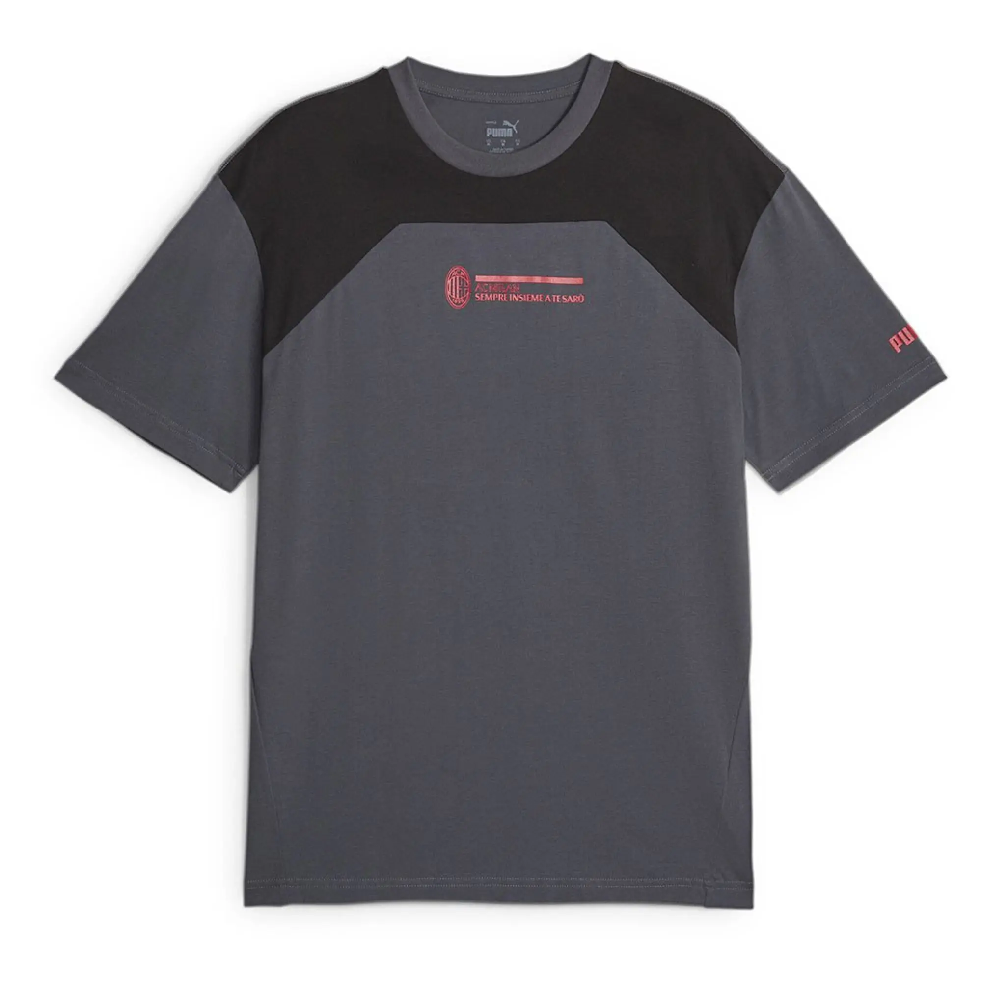 AC Milan FtblCulture Tee (Grey) (Baresi 6) 2023-2024 Men's Made By: Puma