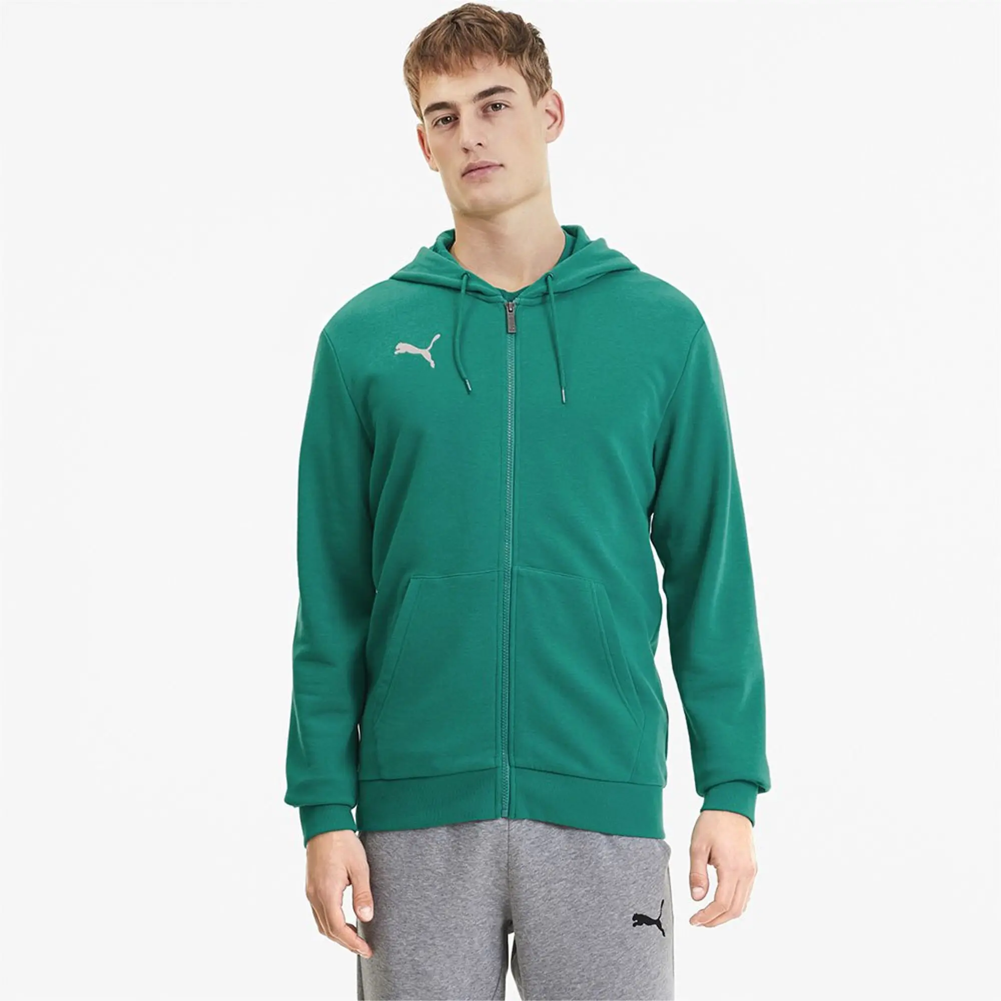 Puma Teamgoal 23 Casuals Short Sleeve T-shirt  - Green
