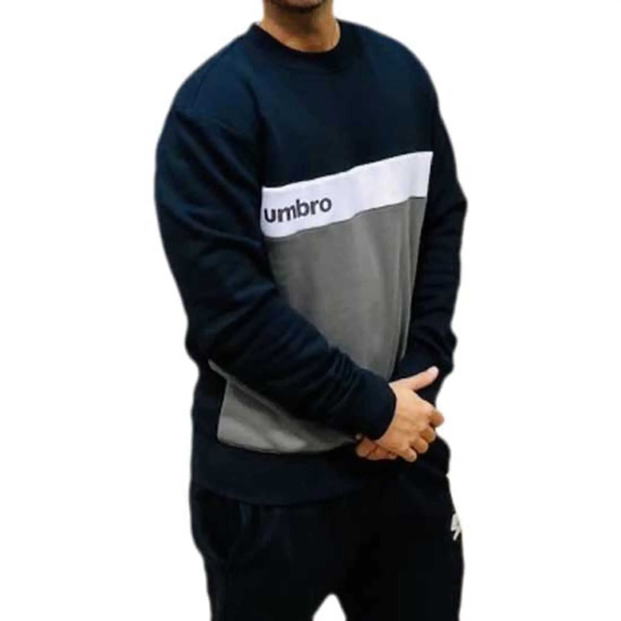 Umbro Sportswear Sweatshirt  - Black,Grey