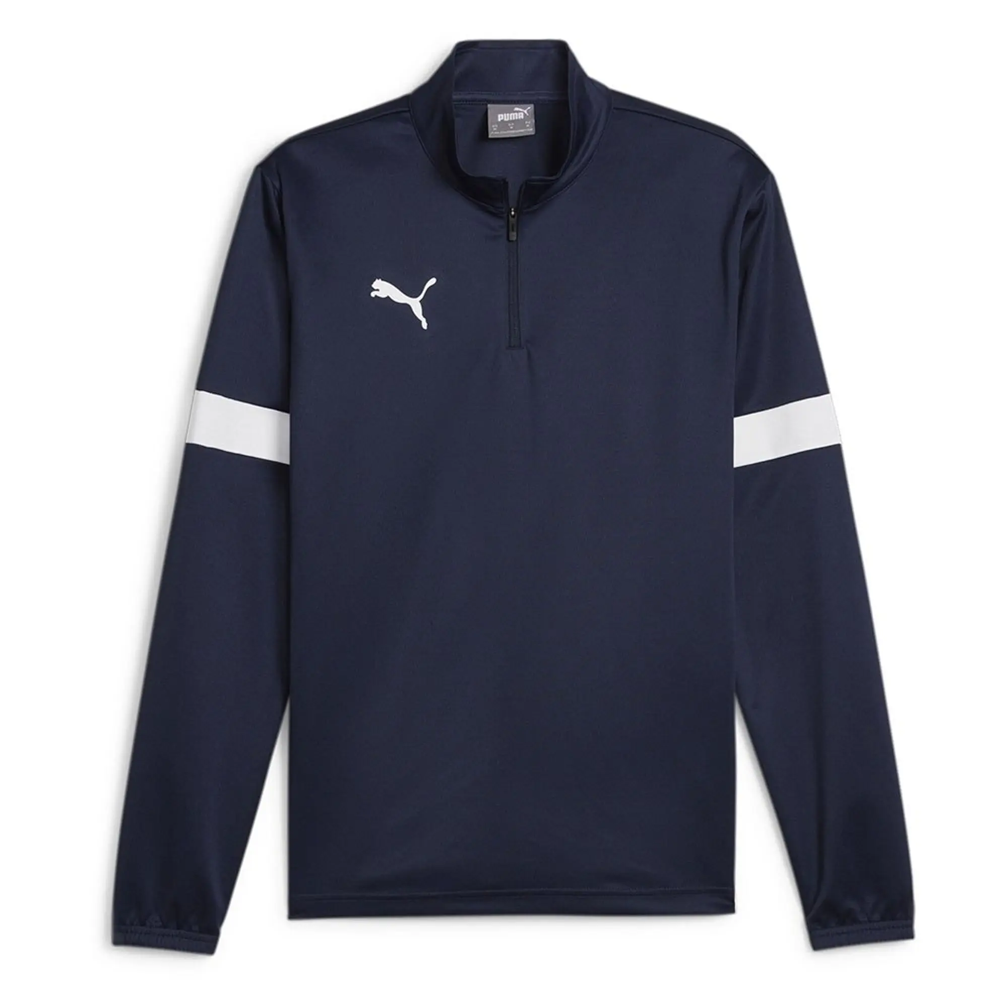 Puma  INDIVIDUALRISE ZIP TOP  men's Sweatshirt in Marine