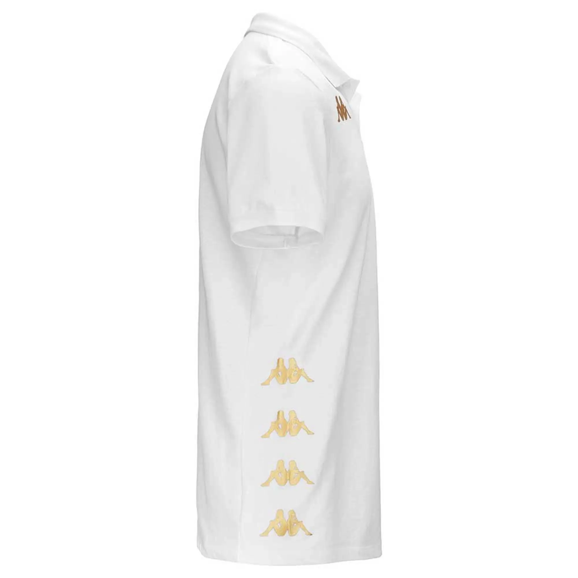 Kappa Gastio Short Sleeve Polo  - White