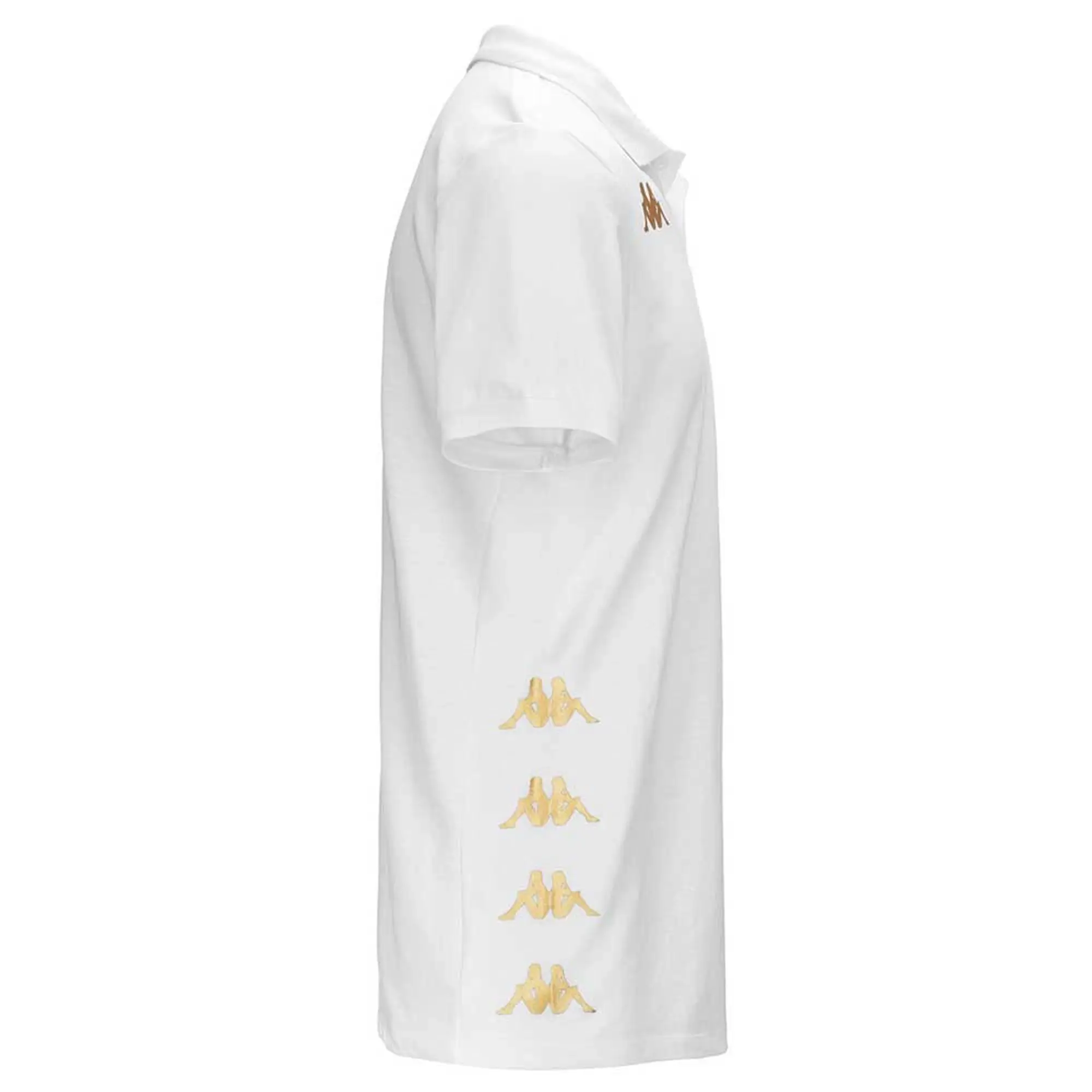 Kappa Gastio Short Sleeve Polo  - White