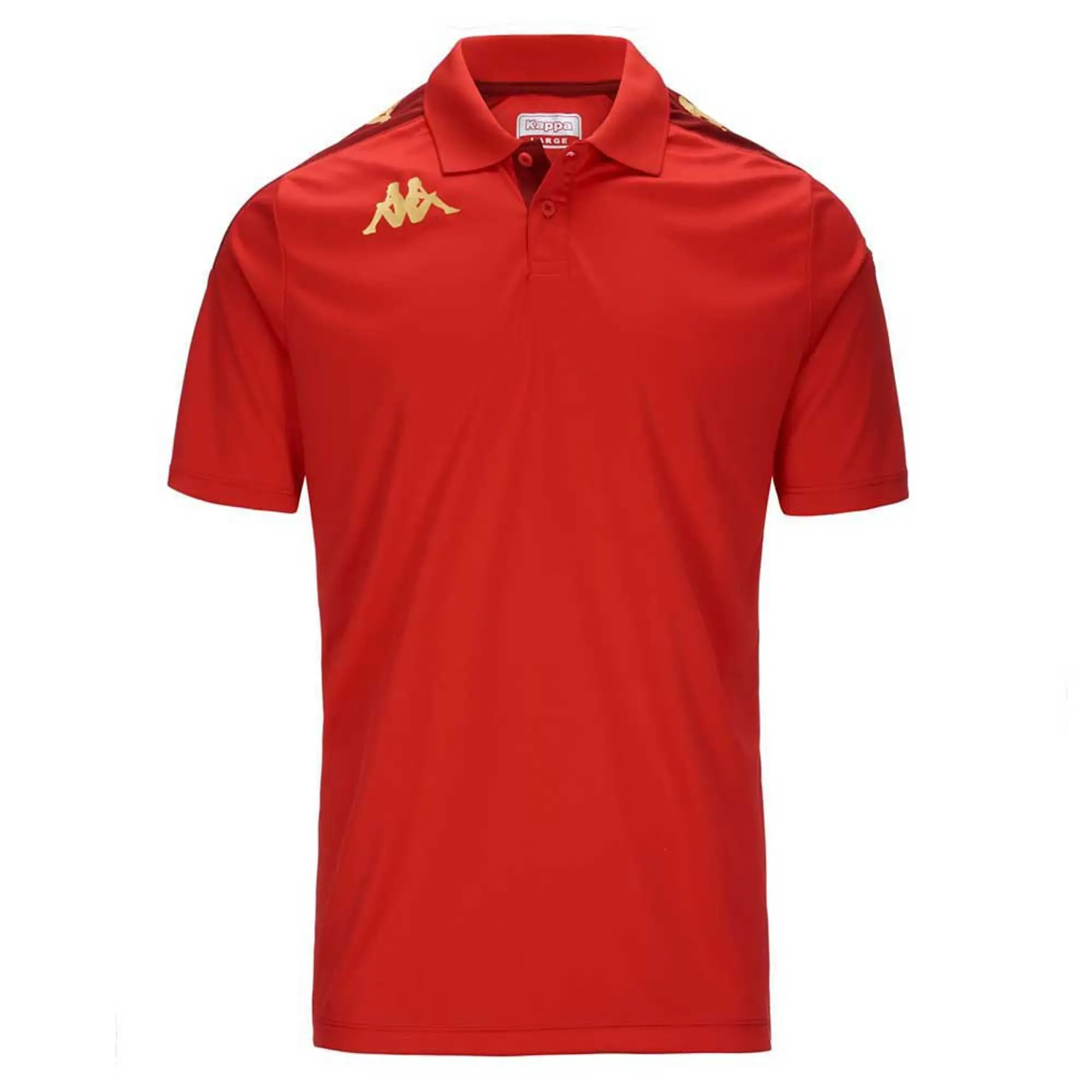 Kappa Ghiolo Short Sleeve Polo  - Red