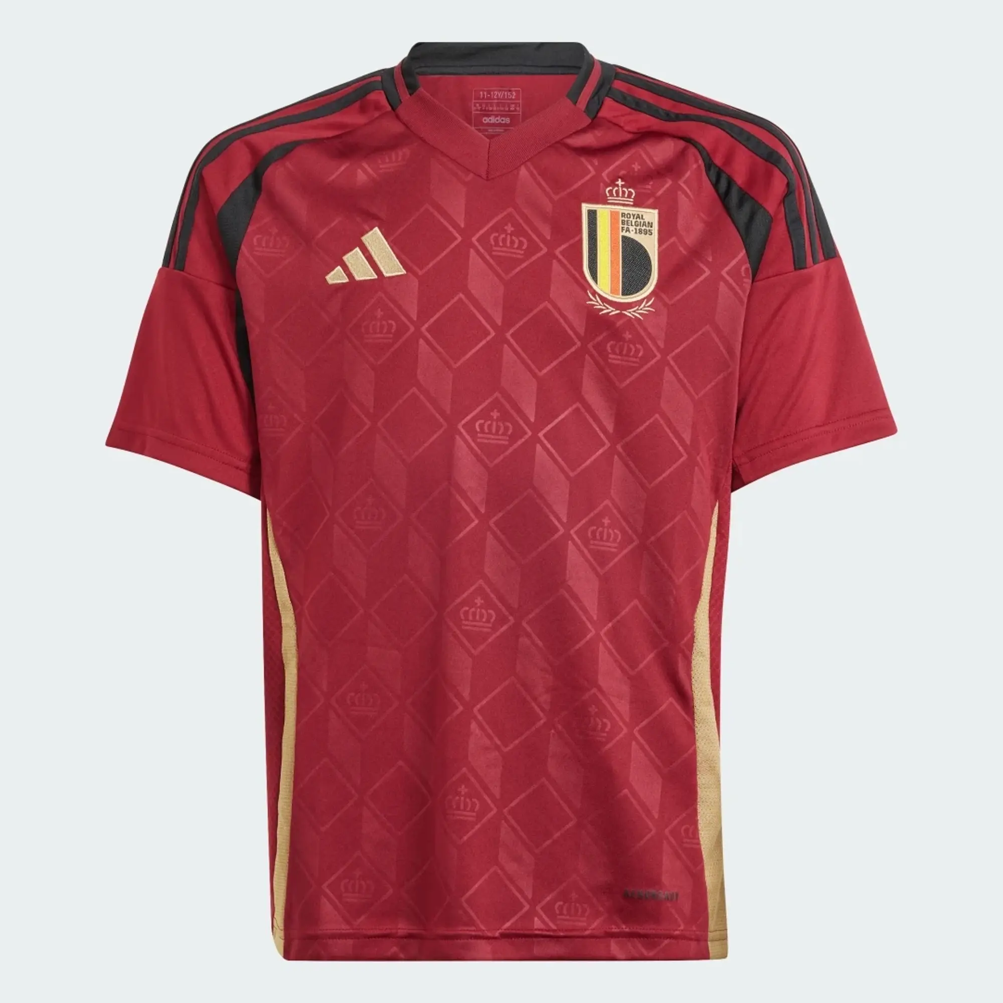 adidas Belgium Kids SS Home Shirt 2024