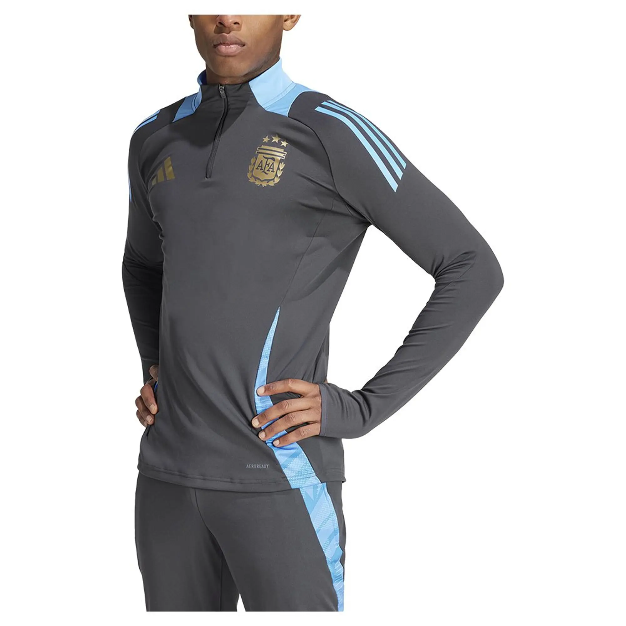 Argentina adidas Training Top - Dark Grey