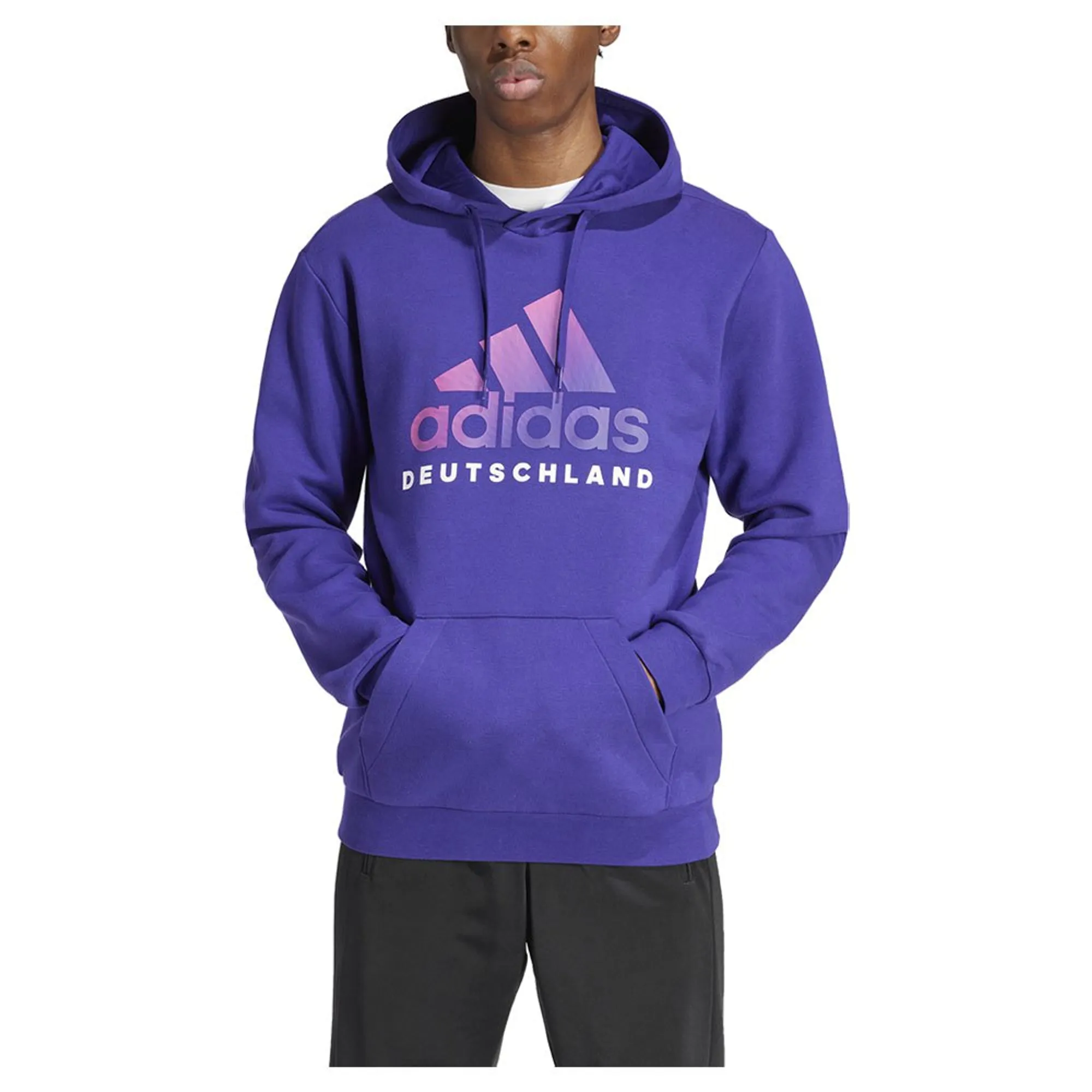 HOT Purple Adidas Kaval Graphic Hoodie Sweatshirt Purple